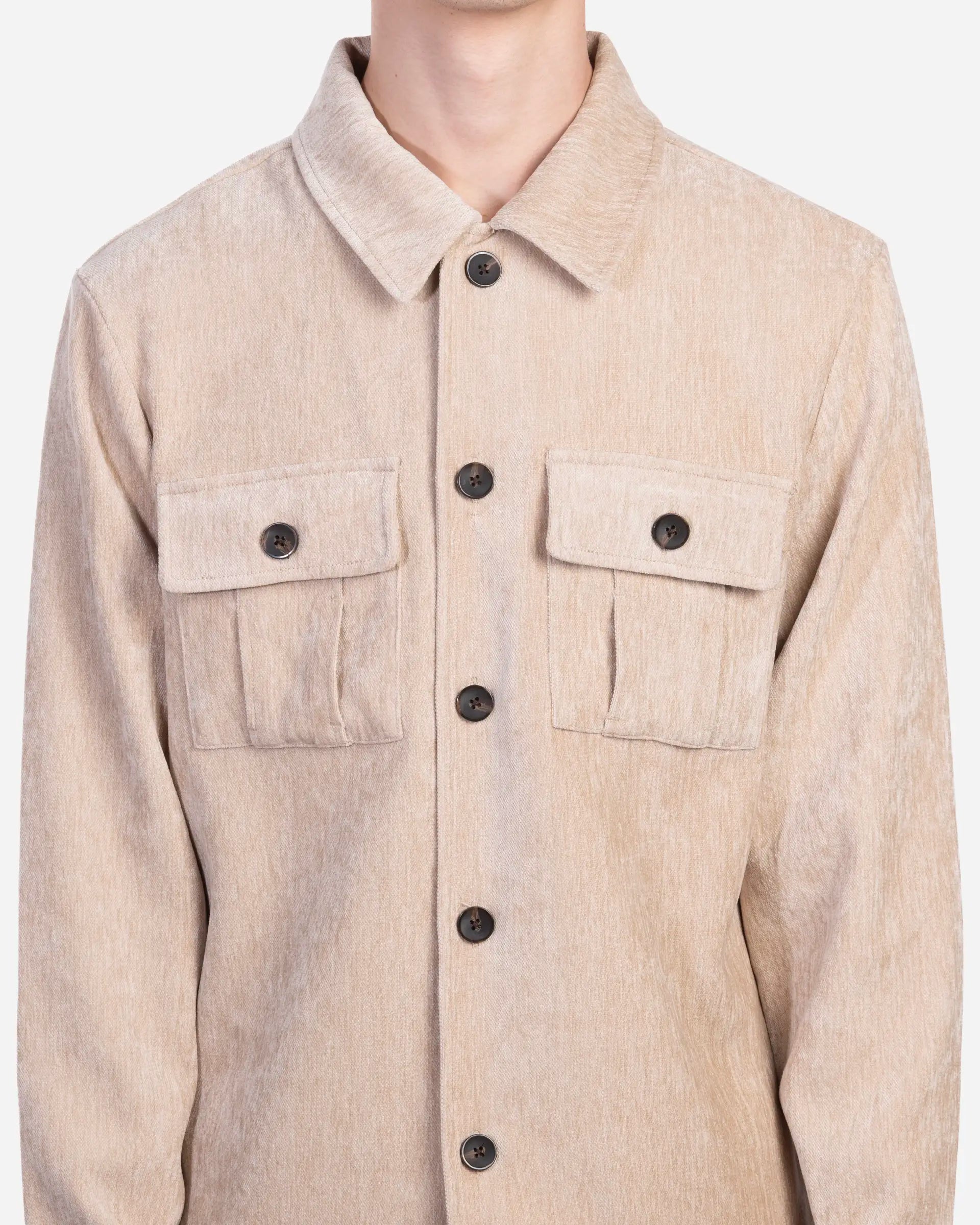 Surchemise Flap Velour