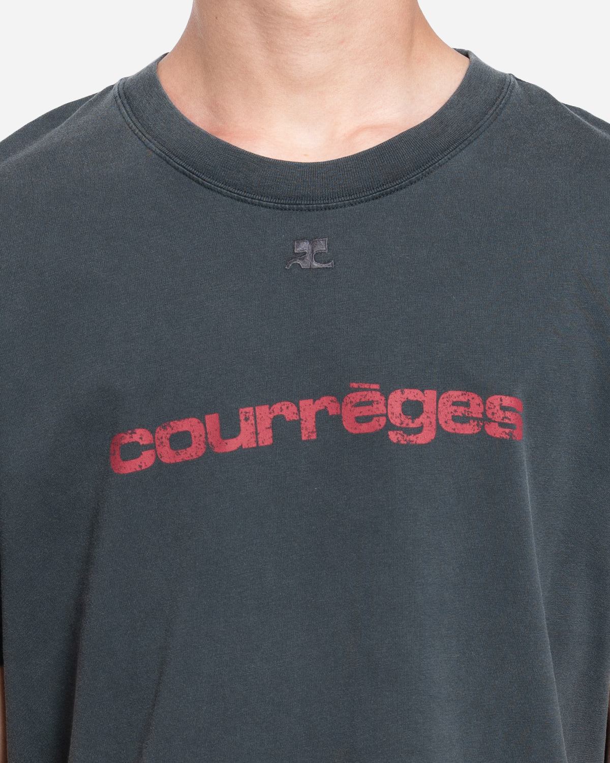 T-shirt AC Imprimé Delavé