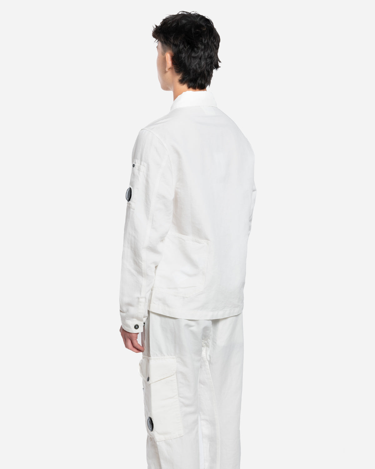 Cotton Linen Lens Overshirt