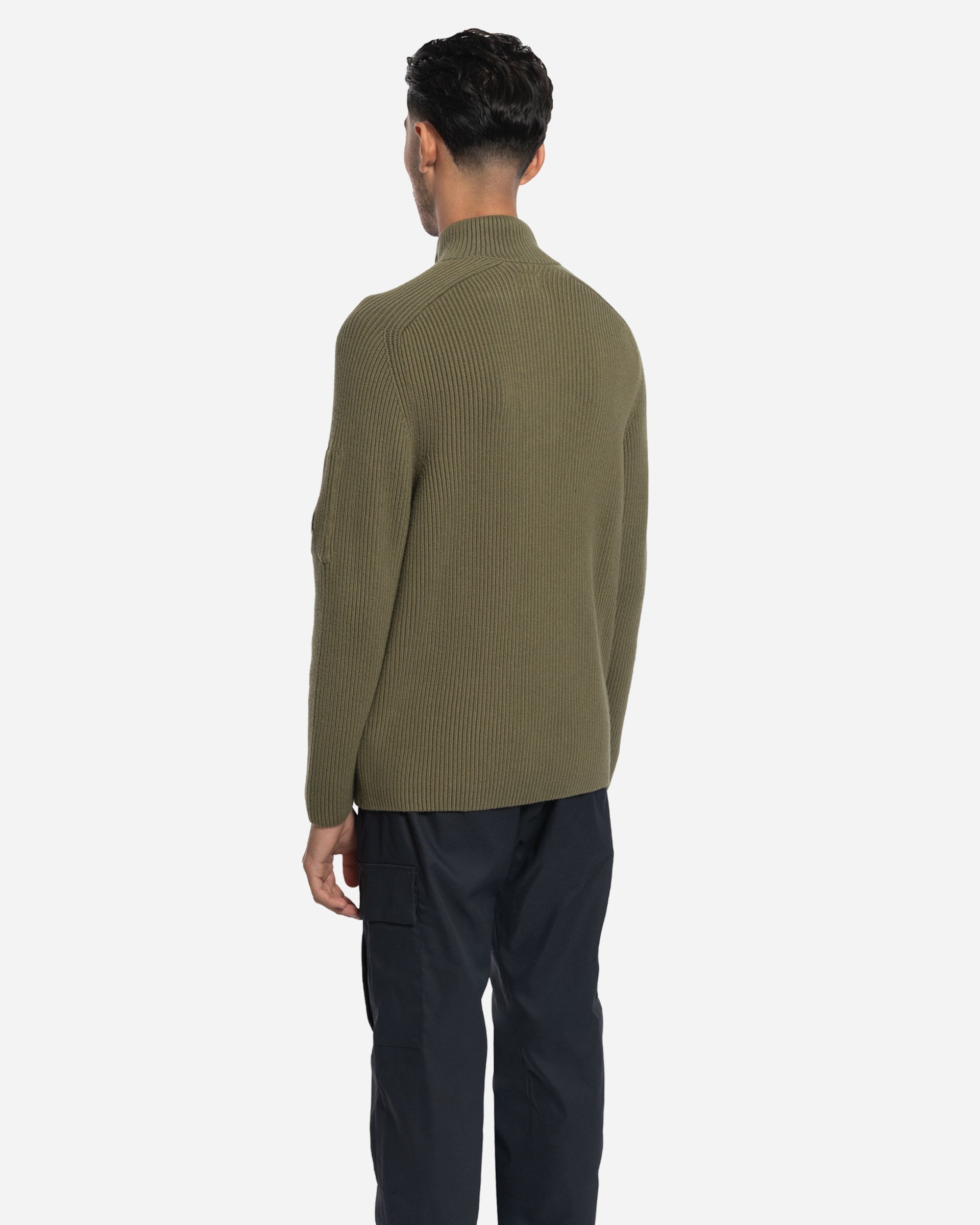 Pull Côtelé Semi-Boutonné