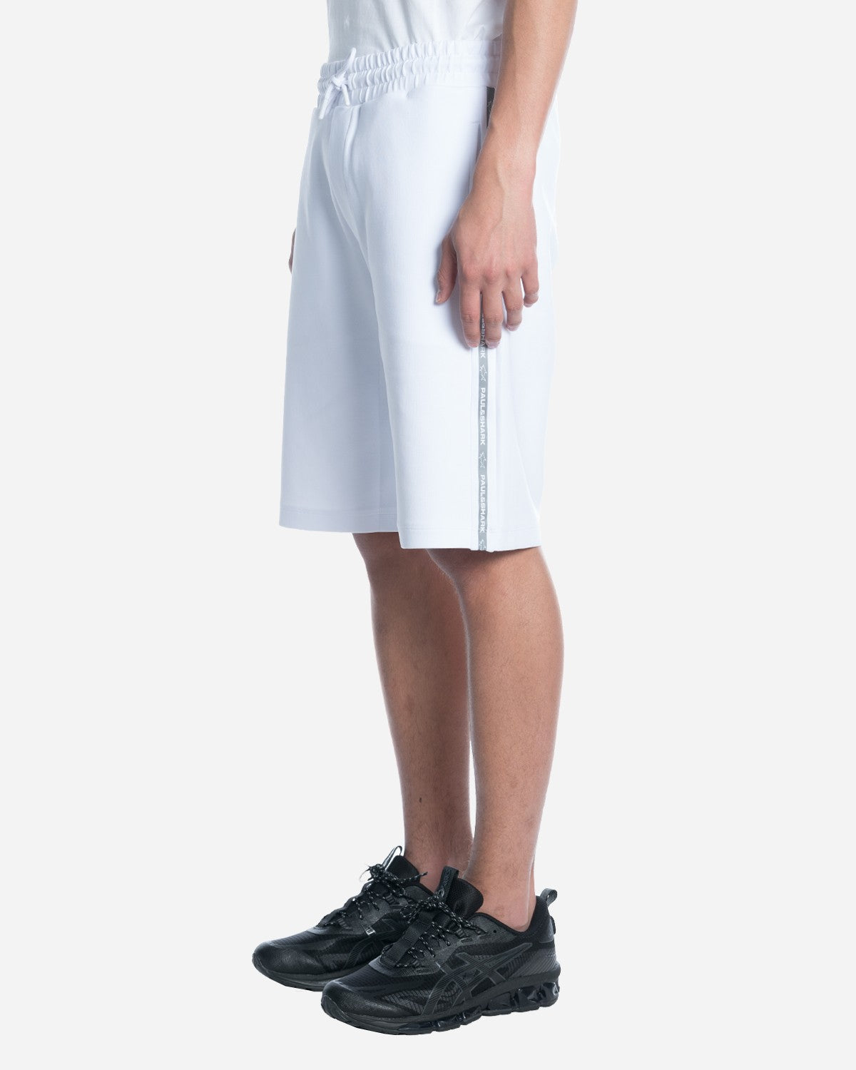 Short en Coton avec Imprimé Reflex