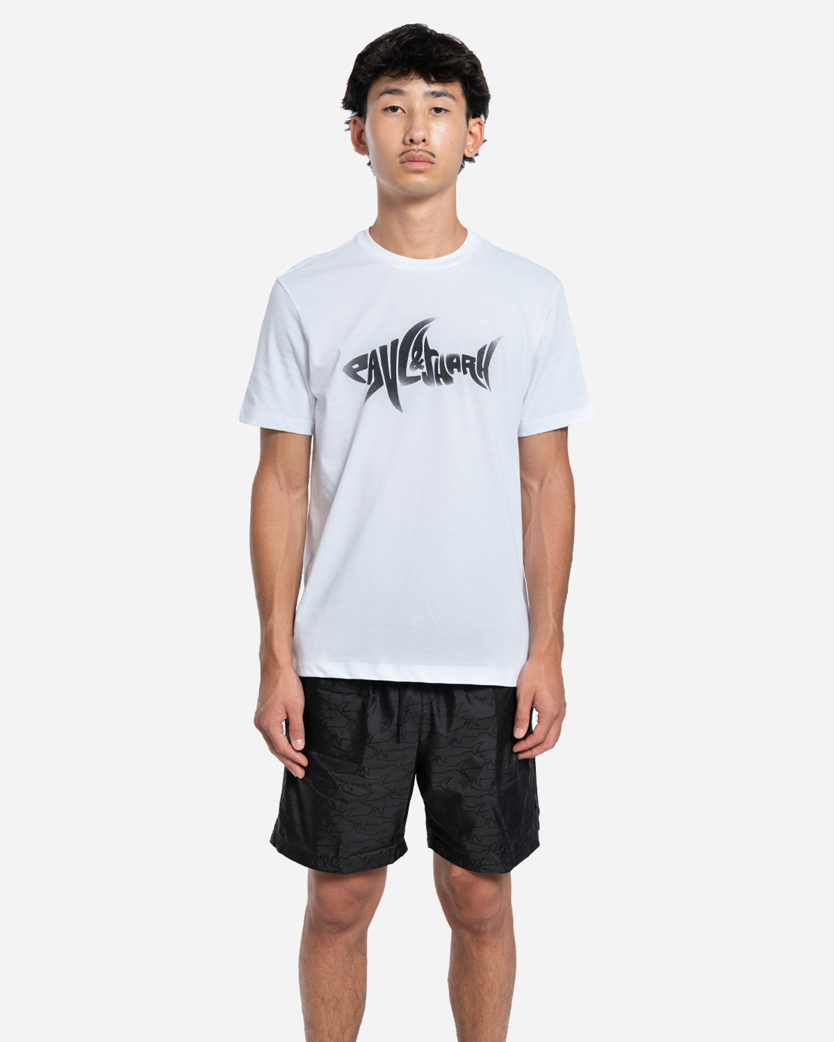 T-Shirt à Imprimé Shark