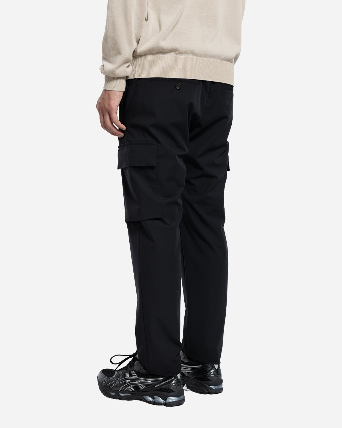 Pantalon Cargo en Nylon Stretch