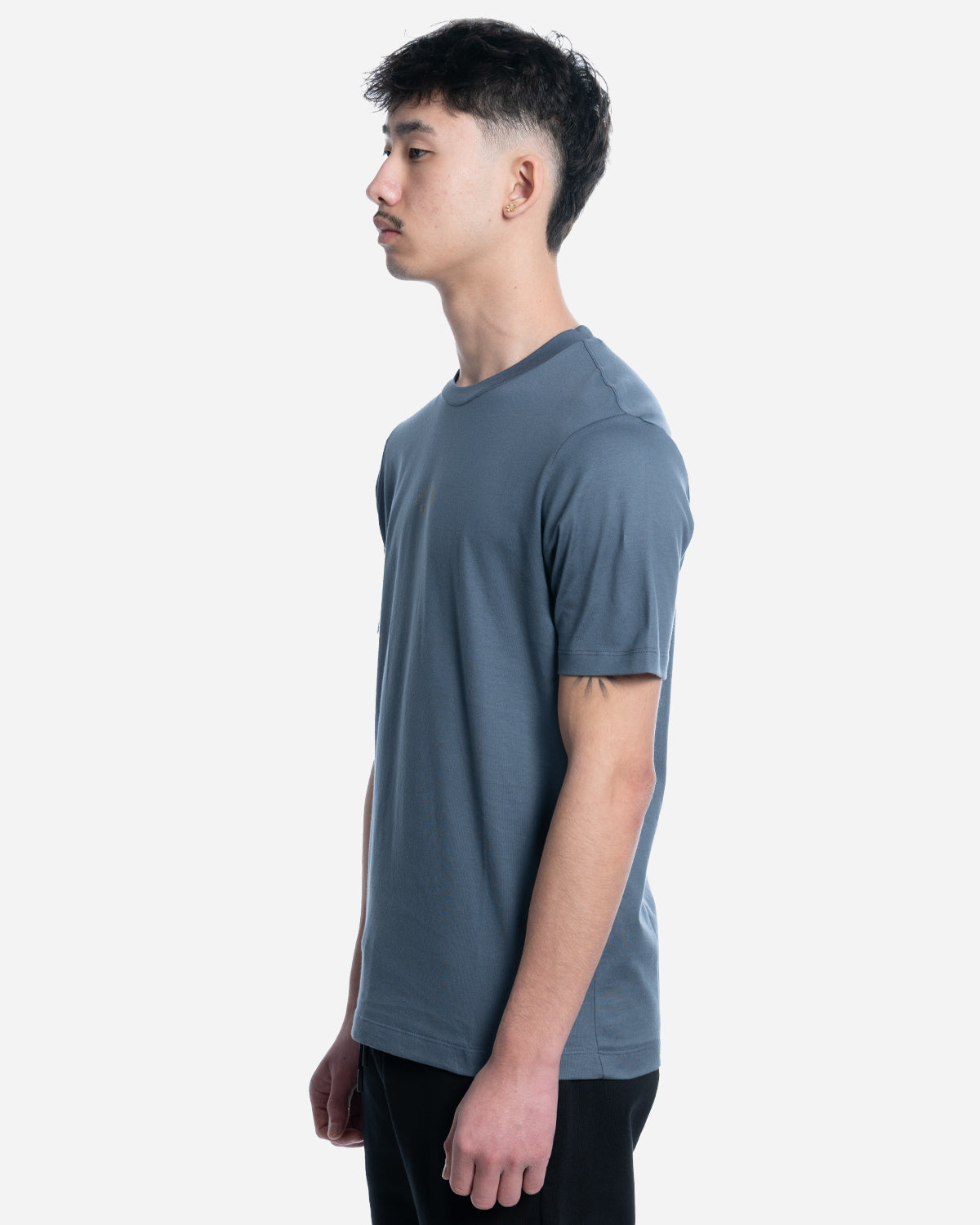 T-Shirt en Coton avec Logo Gold Reflex