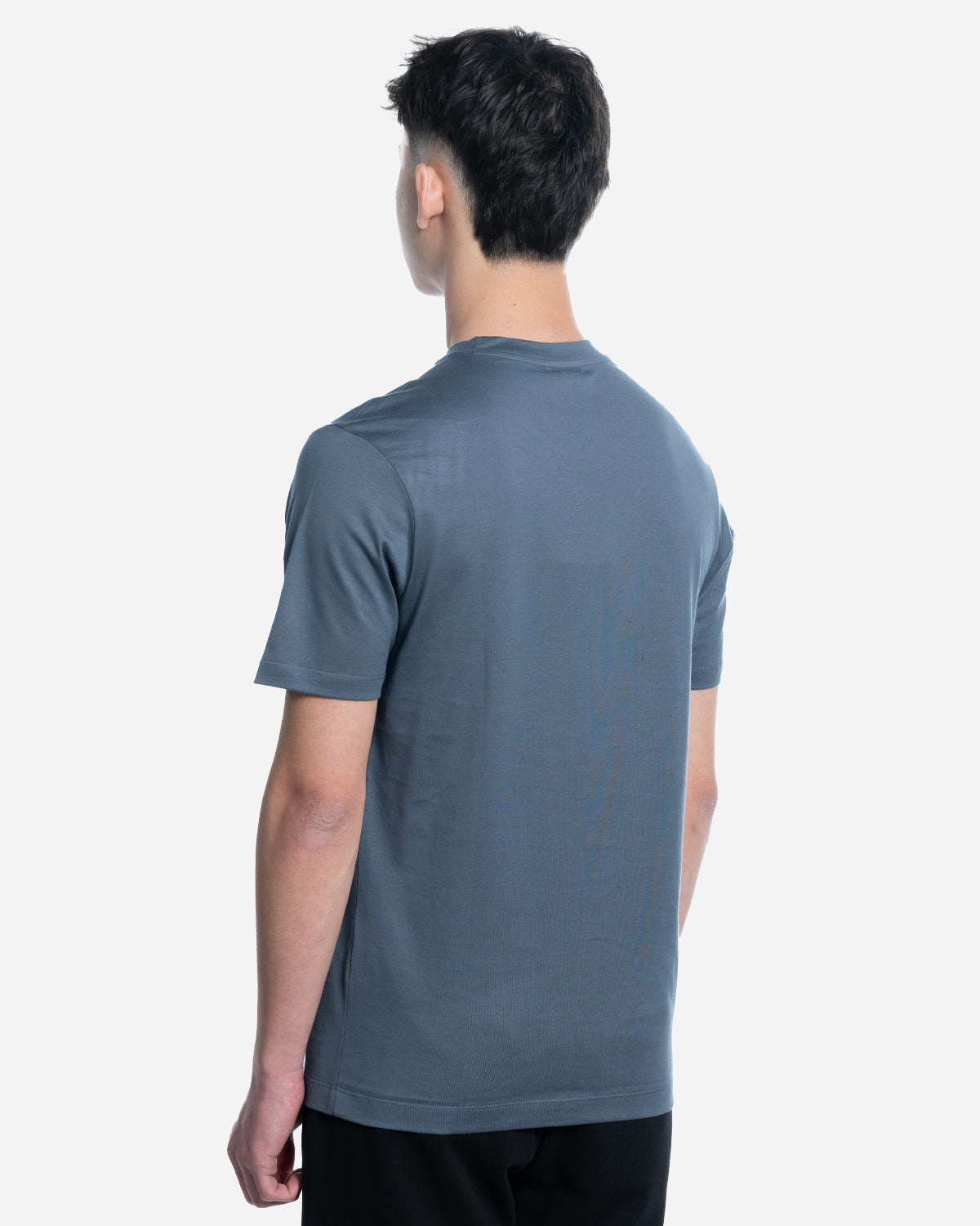 T-Shirt en Coton avec Logo Gold Reflex