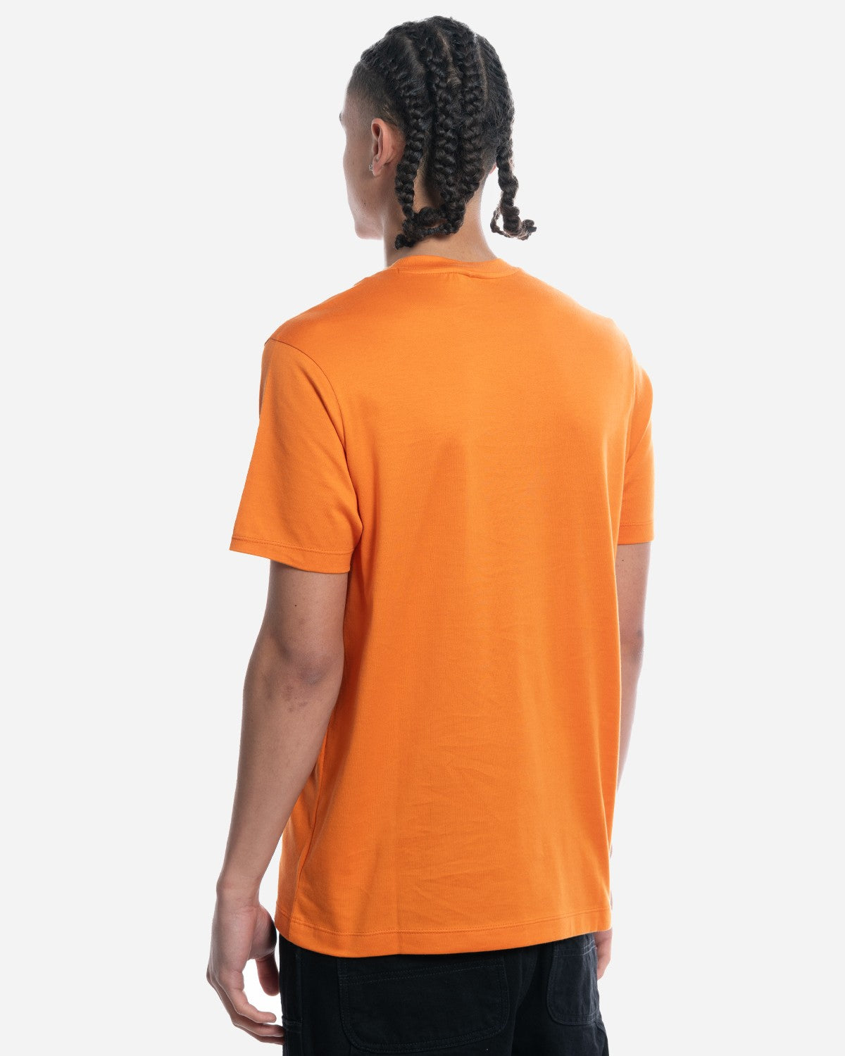 T-Shirt en Coton avec Logo Gold Reflex