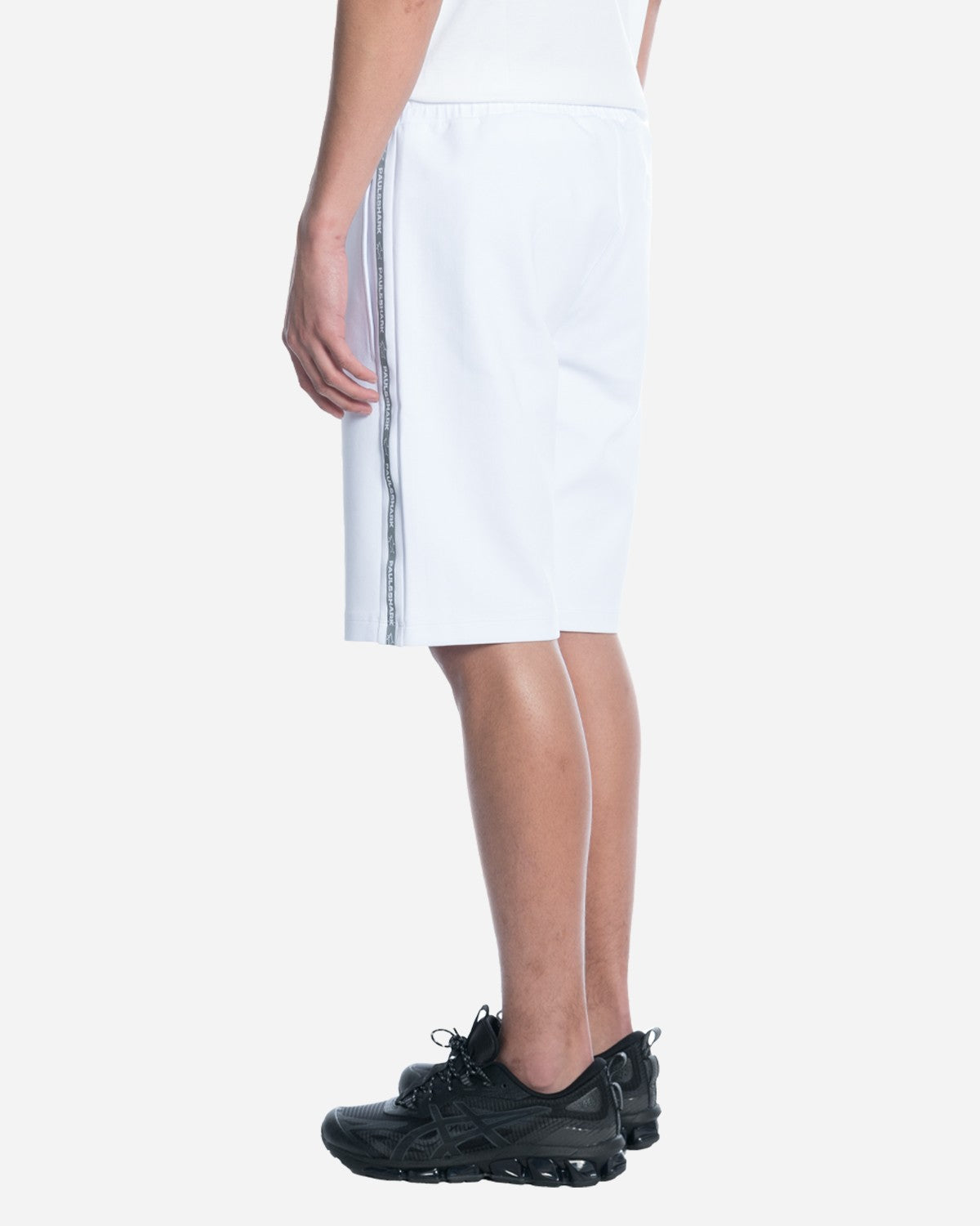 Short en Coton avec Imprimé Reflex