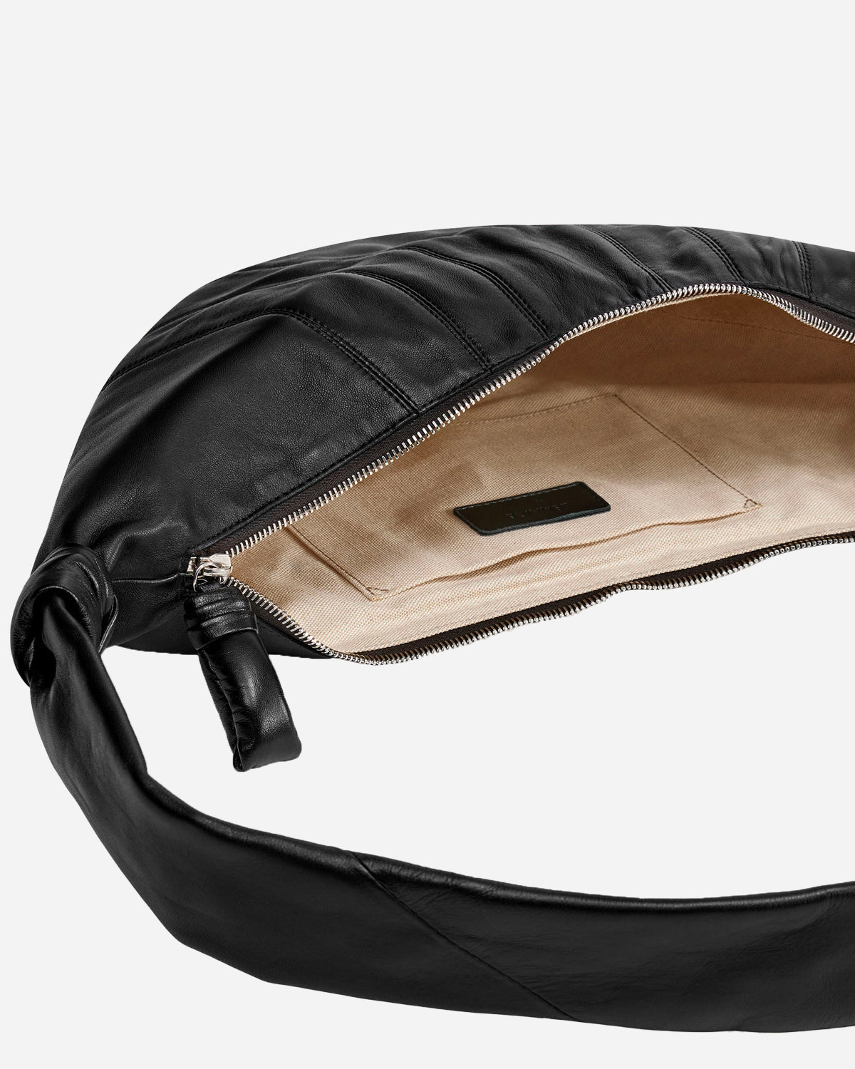 Sac Medium Croissant Soft Nappa Leather