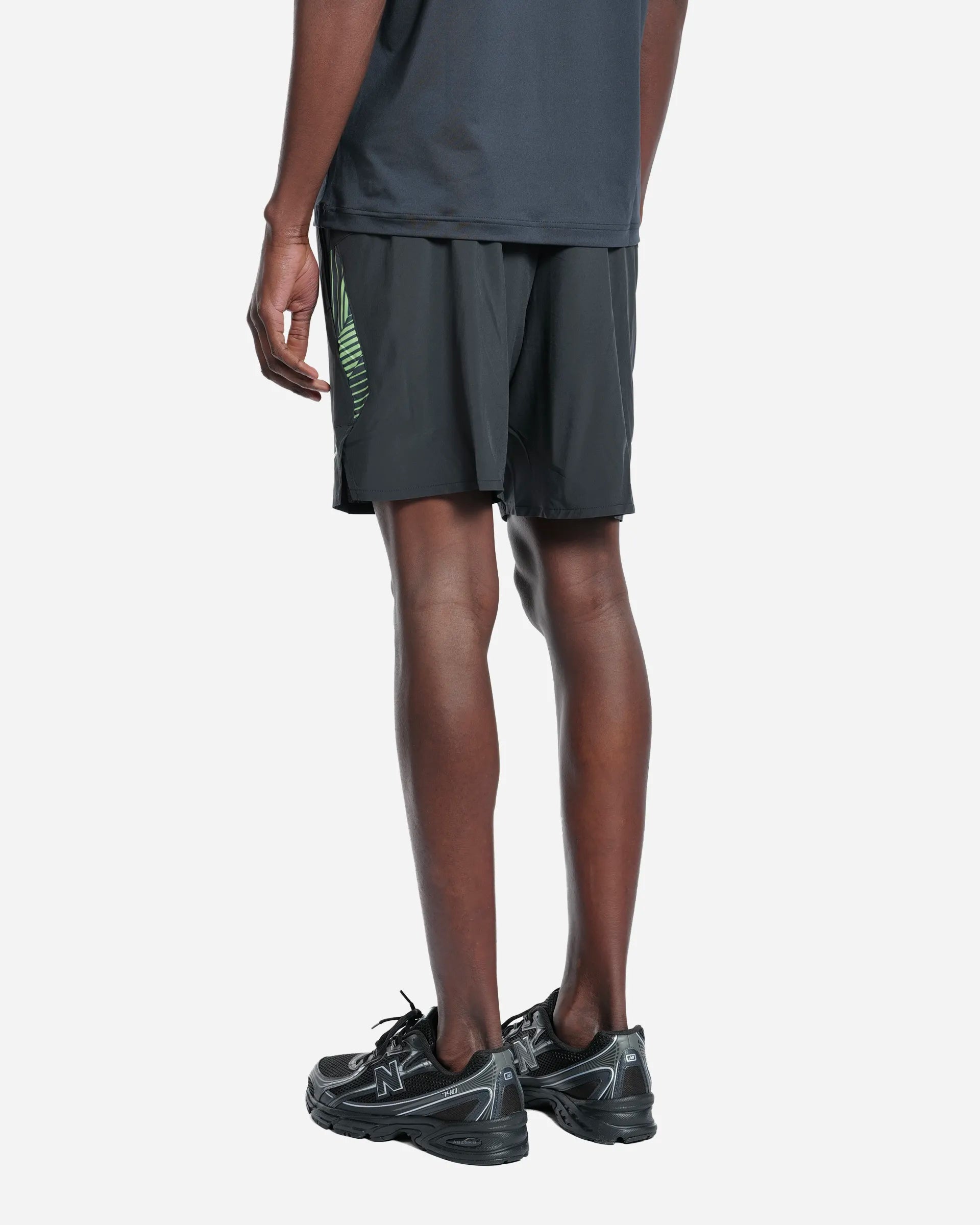 TENNIS 7 Inches Amplify Short Black/Vert