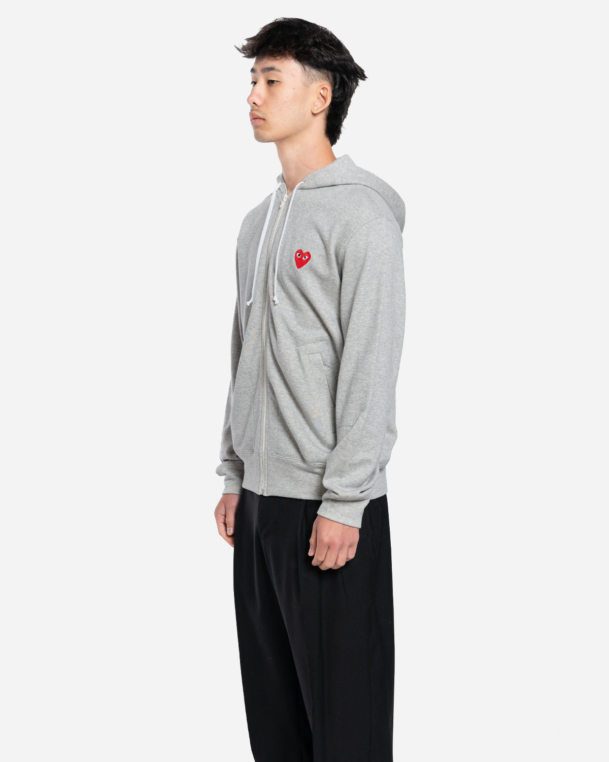 SWEATSHIRT RED EMBLEM KNIT