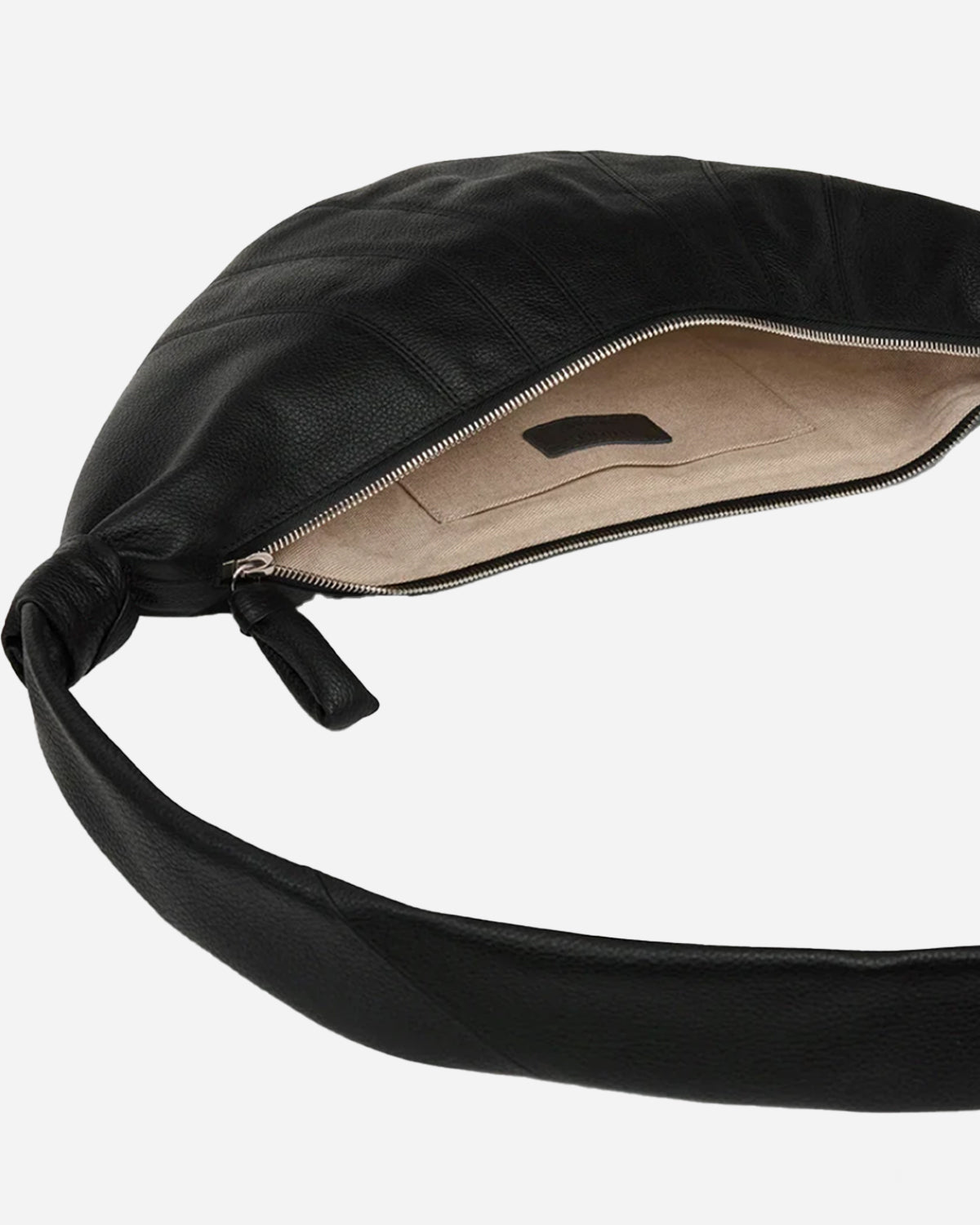 Medium Croissant Bag Soft Grained Leather