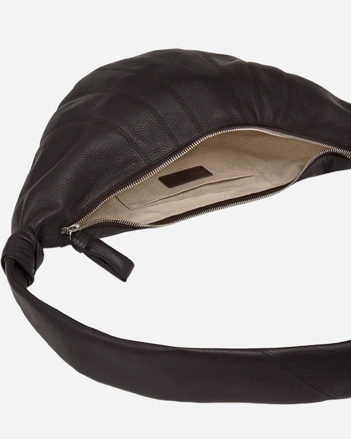 Medium Croissant Bag Soft Grained Leather