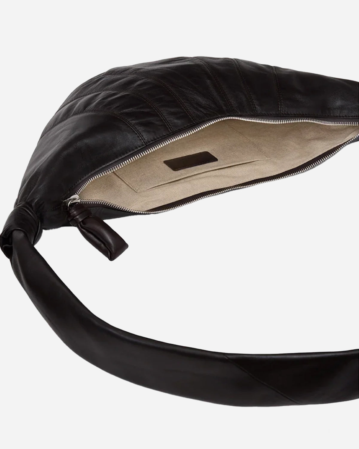 Sac Medium Croissant Soft Nappa Leather