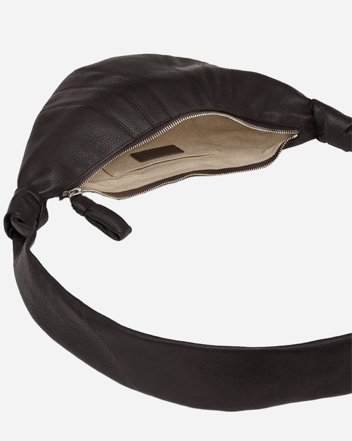 Small Croissant Bag Soft Grained Leather