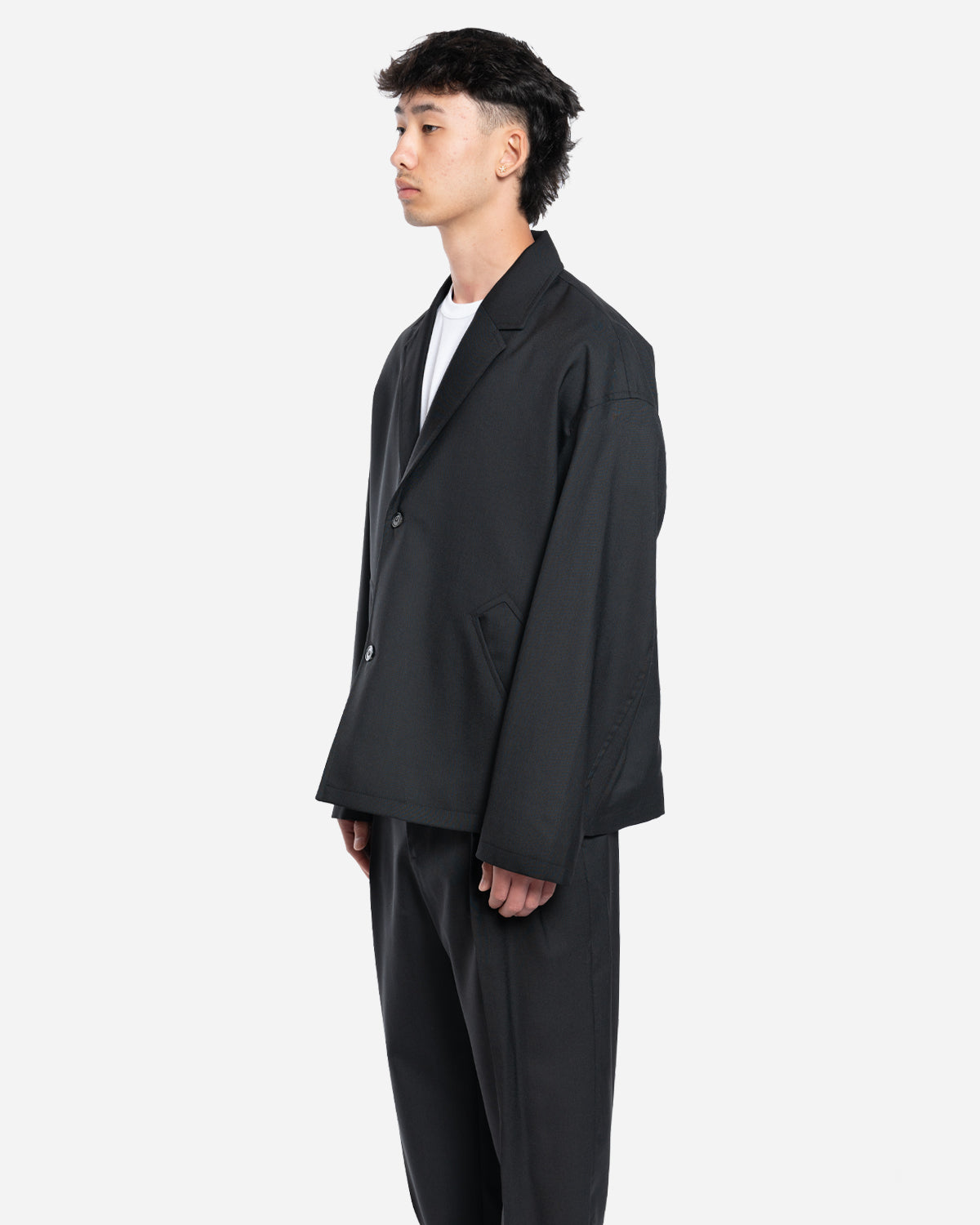 Veste Blazer en Laine Froide