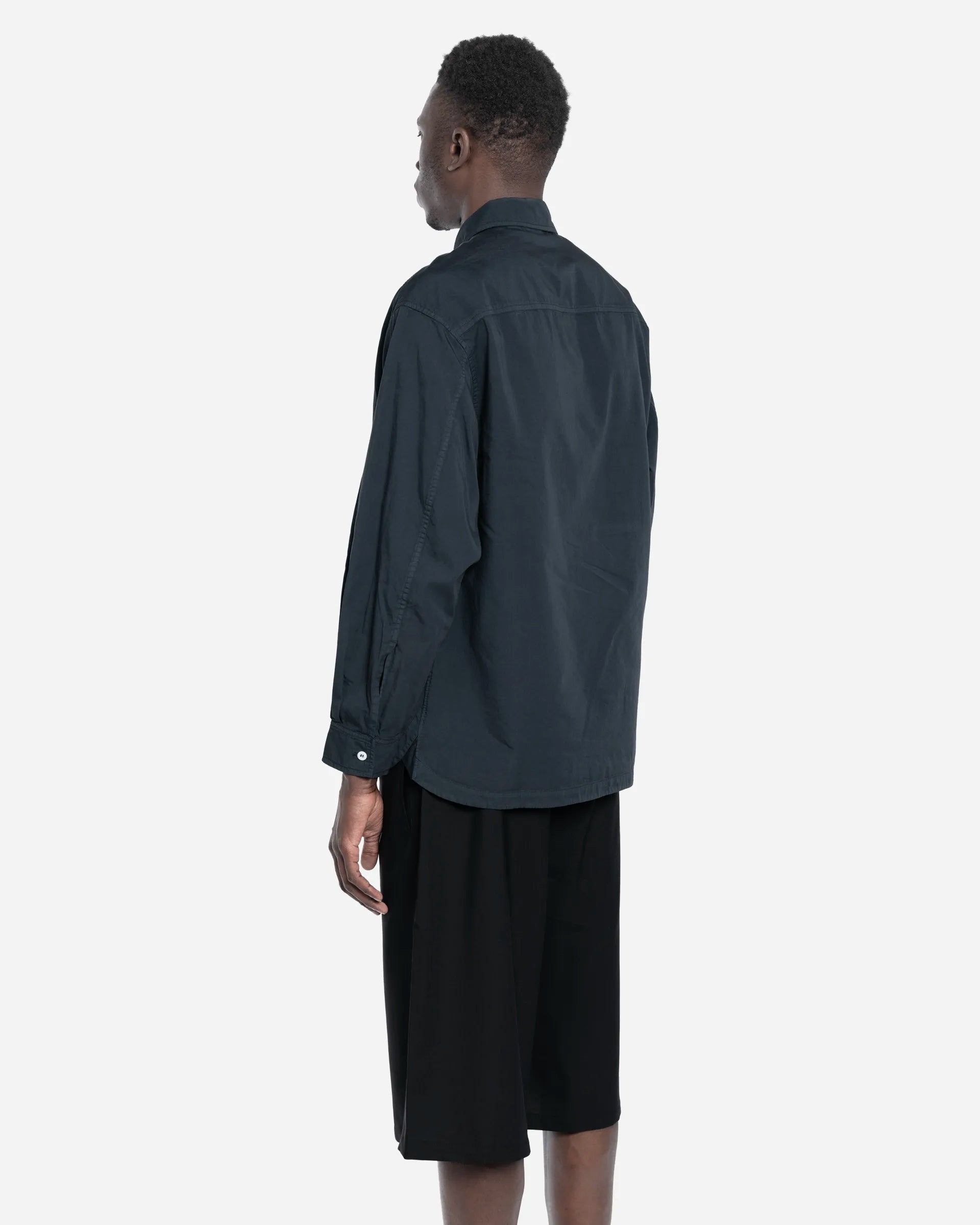 Chemise Everyday en Soie Noir