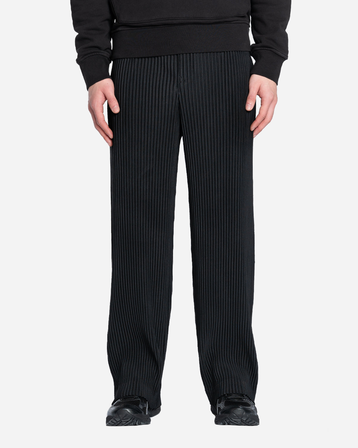 Pantalon Droit Plissé