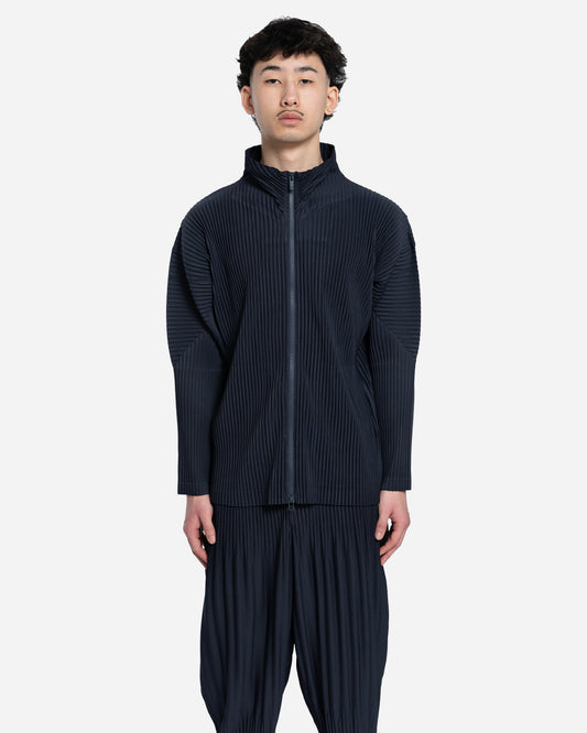 Veste Zippée Plissée