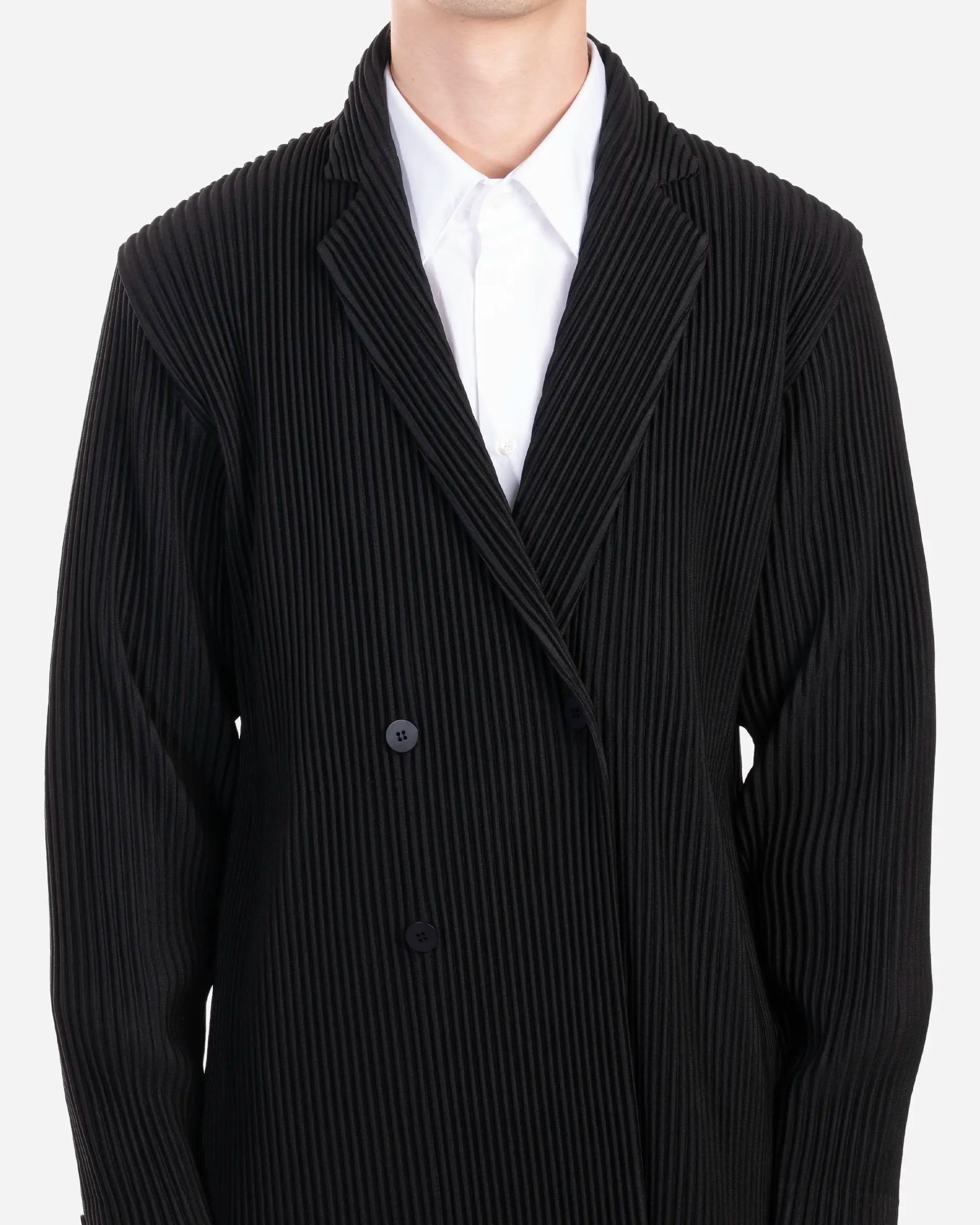 Veste Croisée Plissée