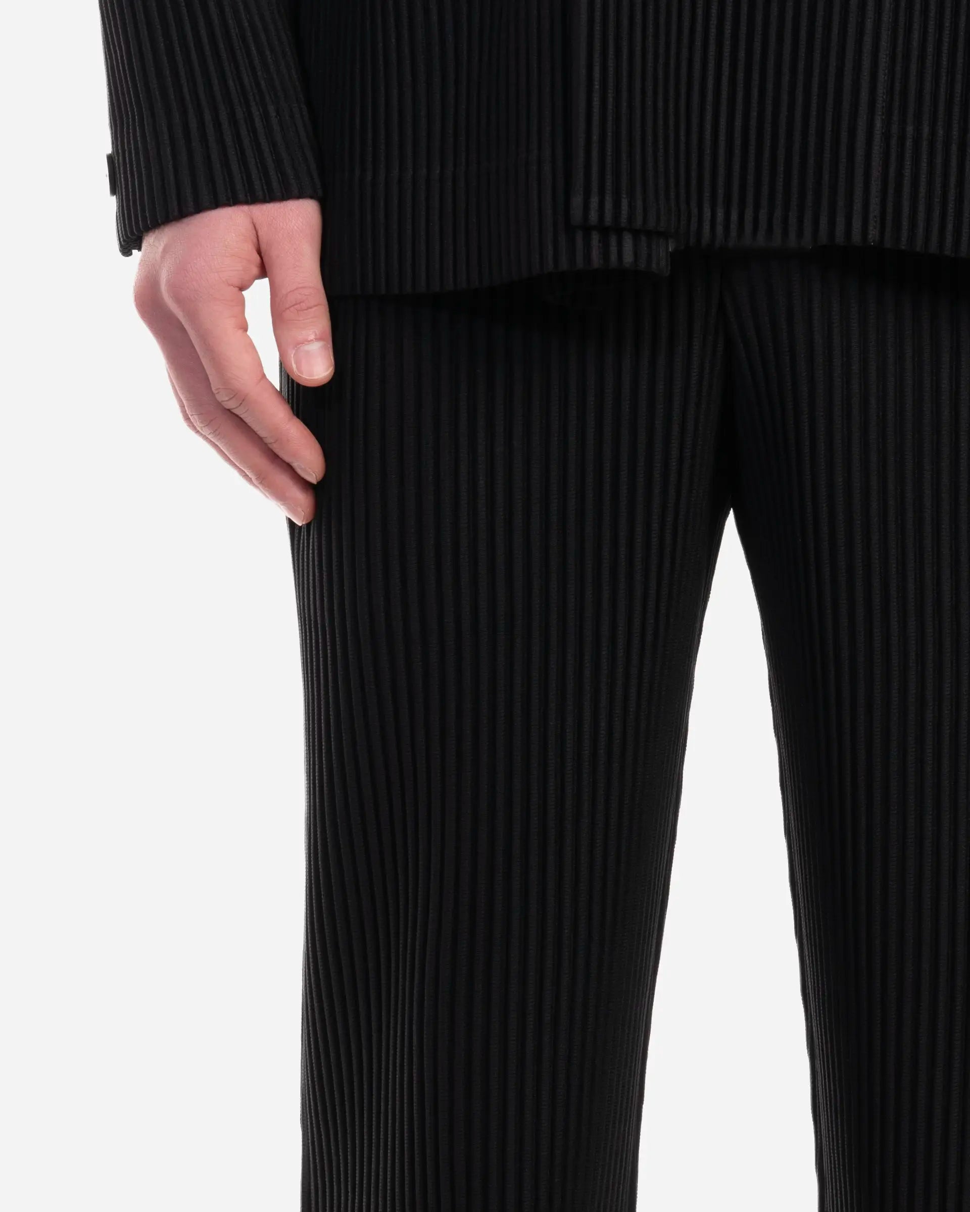 Pantalon Droit Plissé