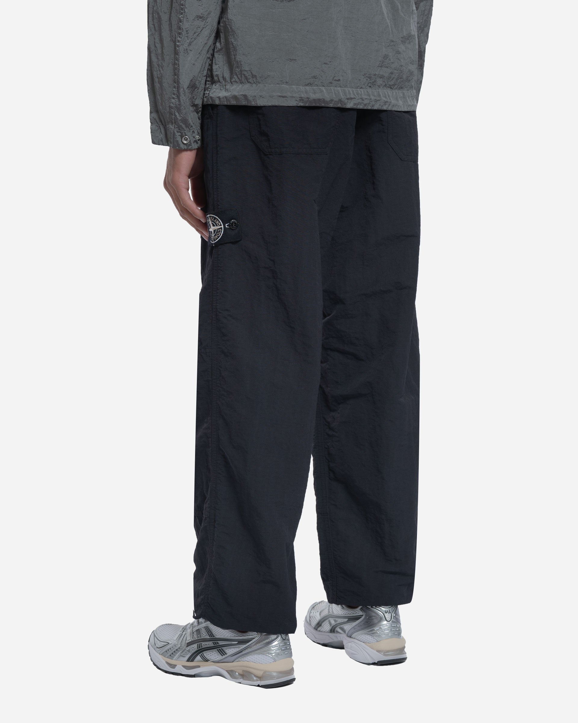 Pantalon Chino en Nylon Noir