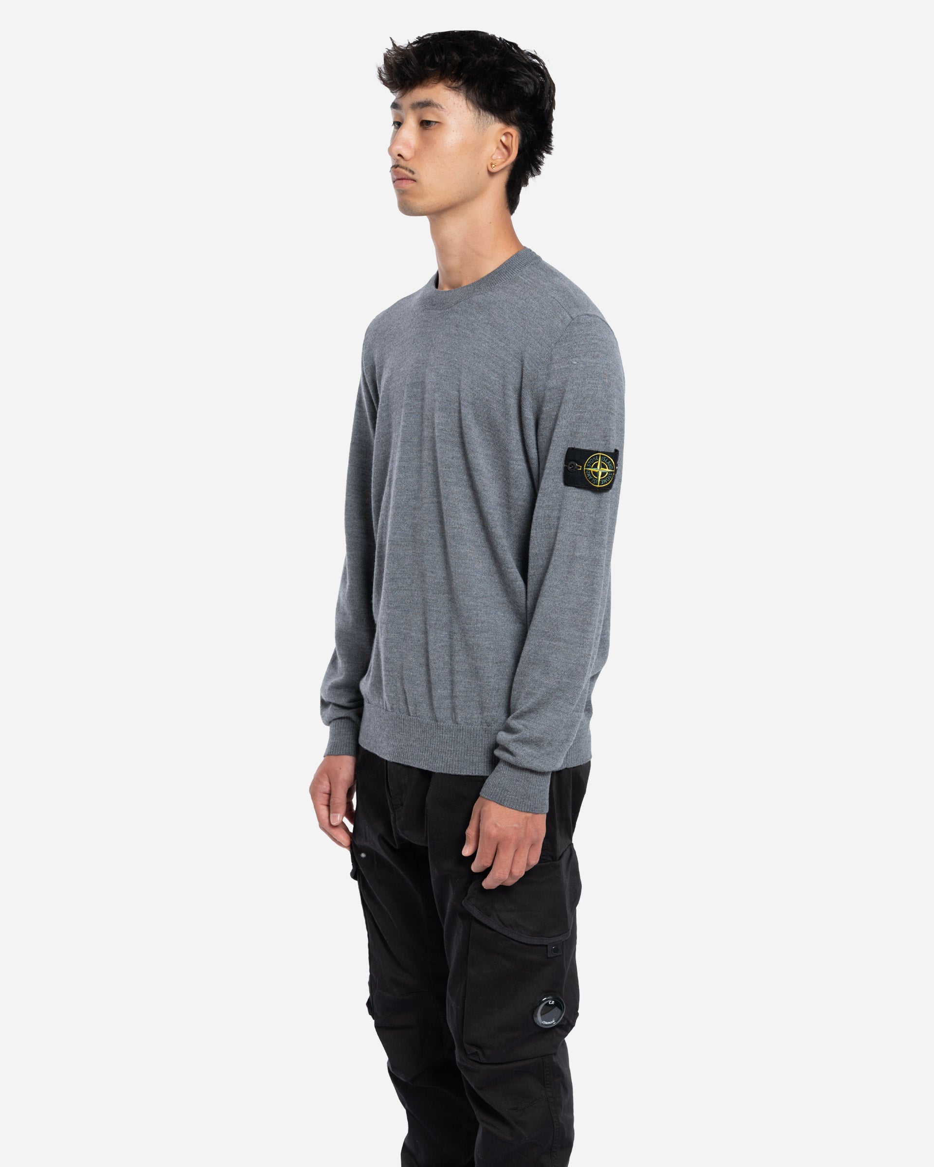 Pull en Maille Gris