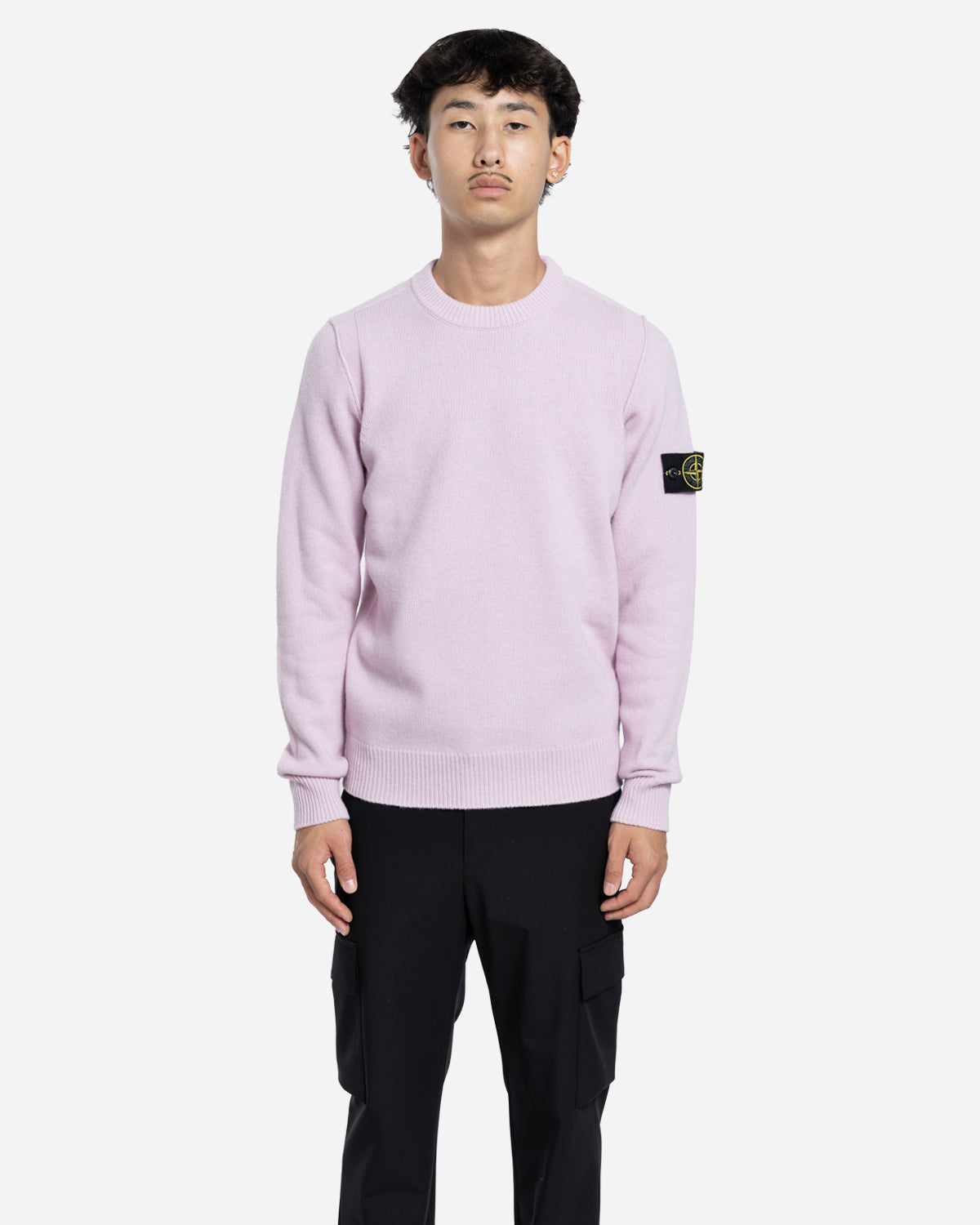 Pull Ras-du-Cou Rose