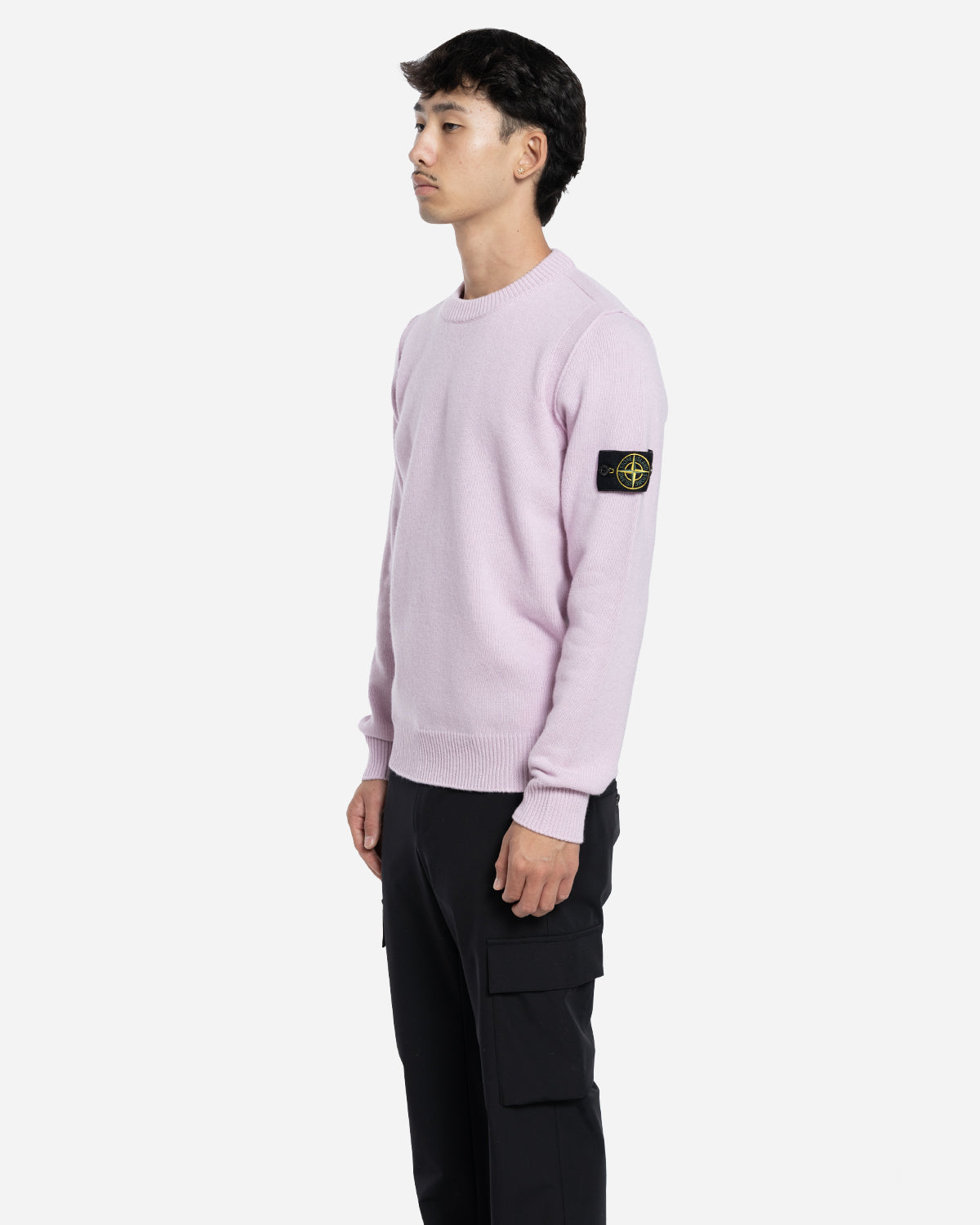 Pull Ras-du-Cou Rose