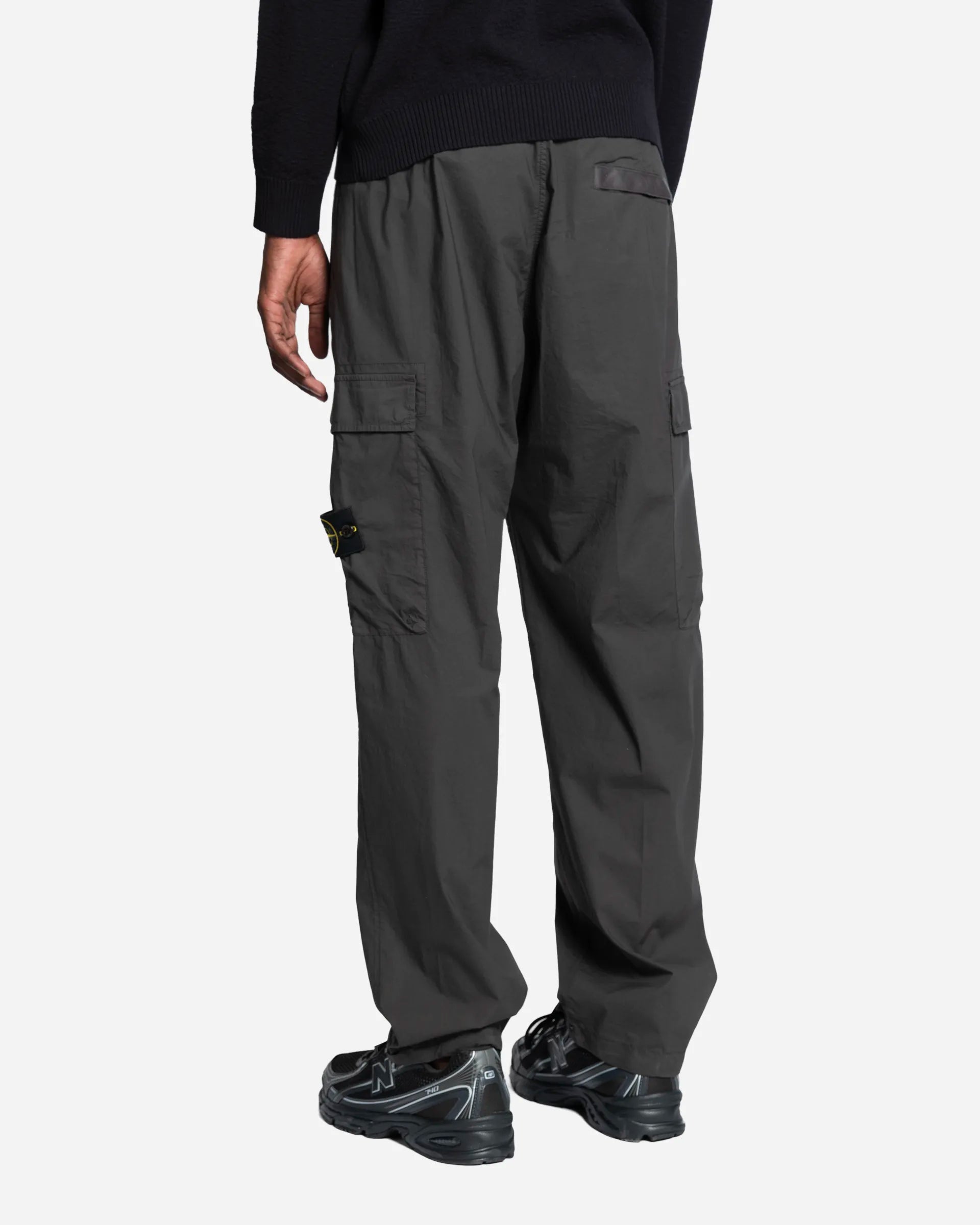 Pantalon Cargo Couple Ample Charcoal