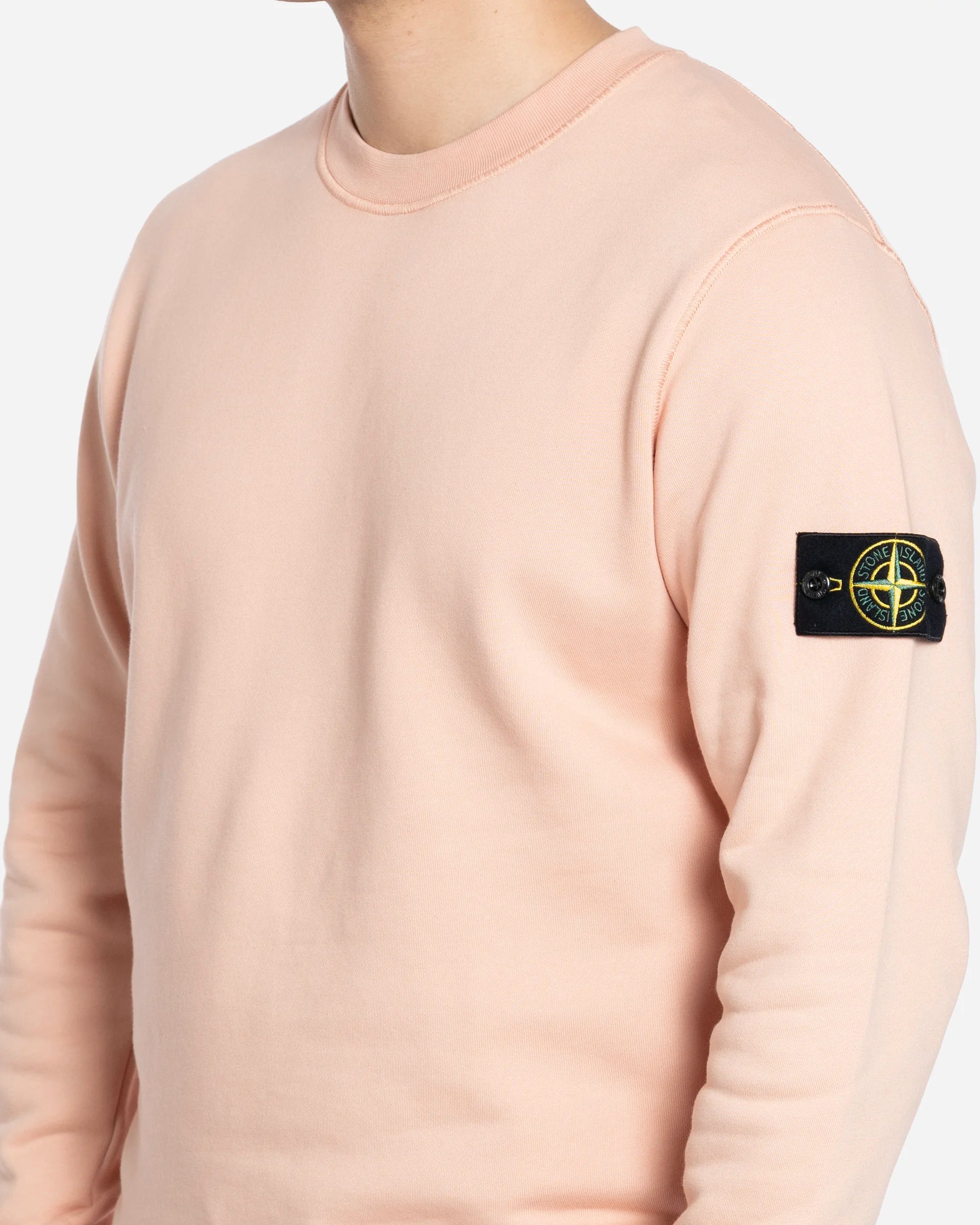 Plaster Pink Crew-Neck Sweatshirt