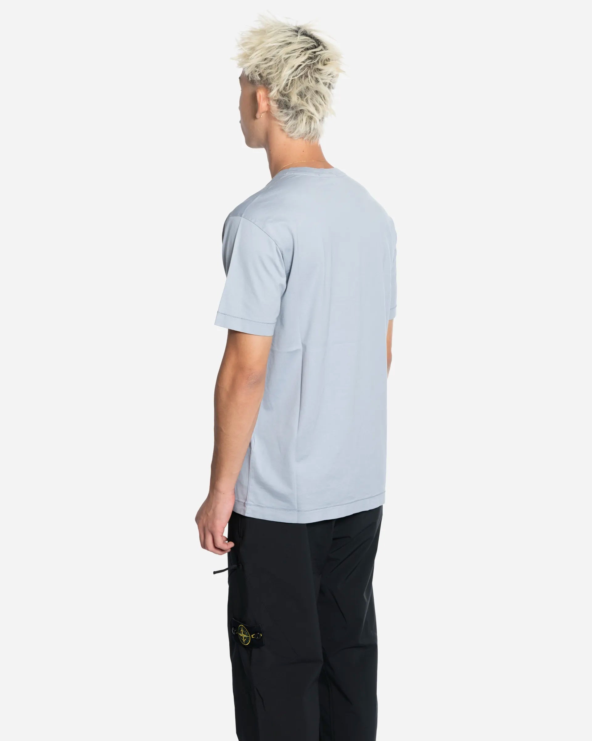 T-Shirt Patch Compass Ash Grey