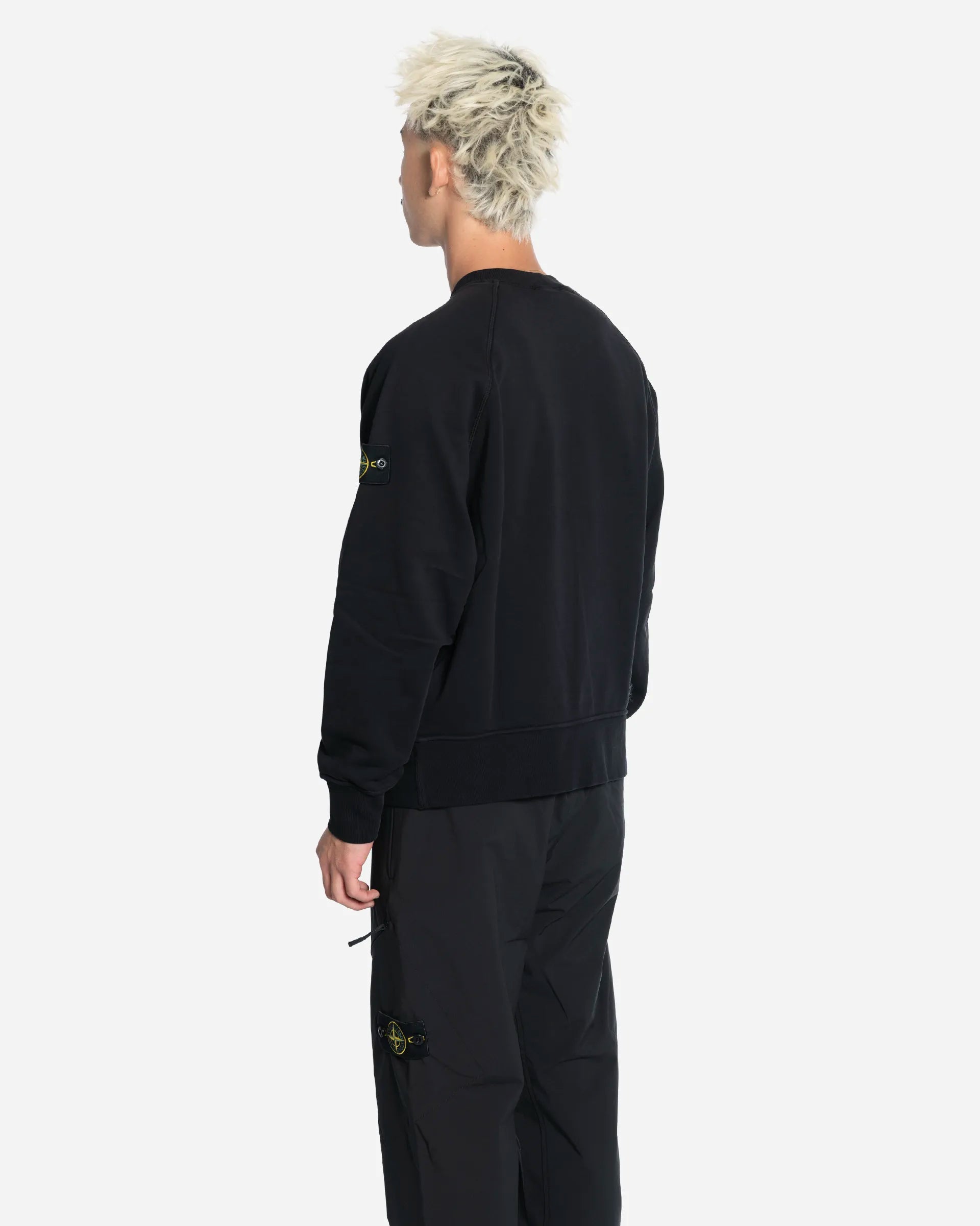 Sweat-Shirt Ras-du-Cou Oversize Noir