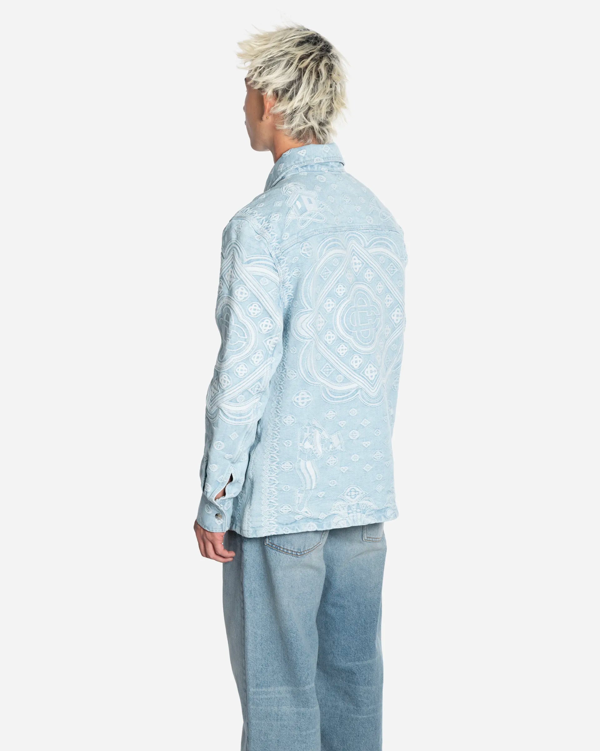 Chemise en Jean Carpet Jacquard