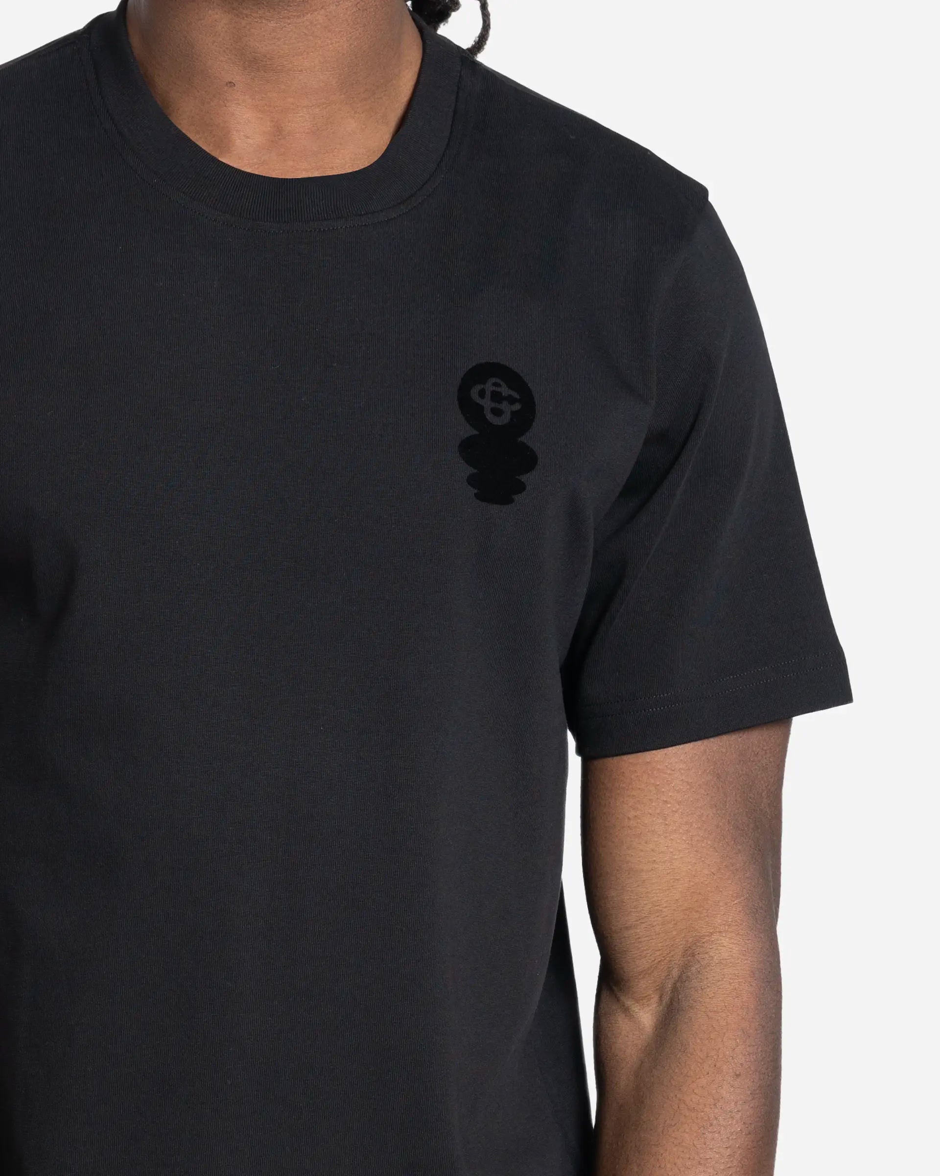 Flocked Logo Squash T-Shirt