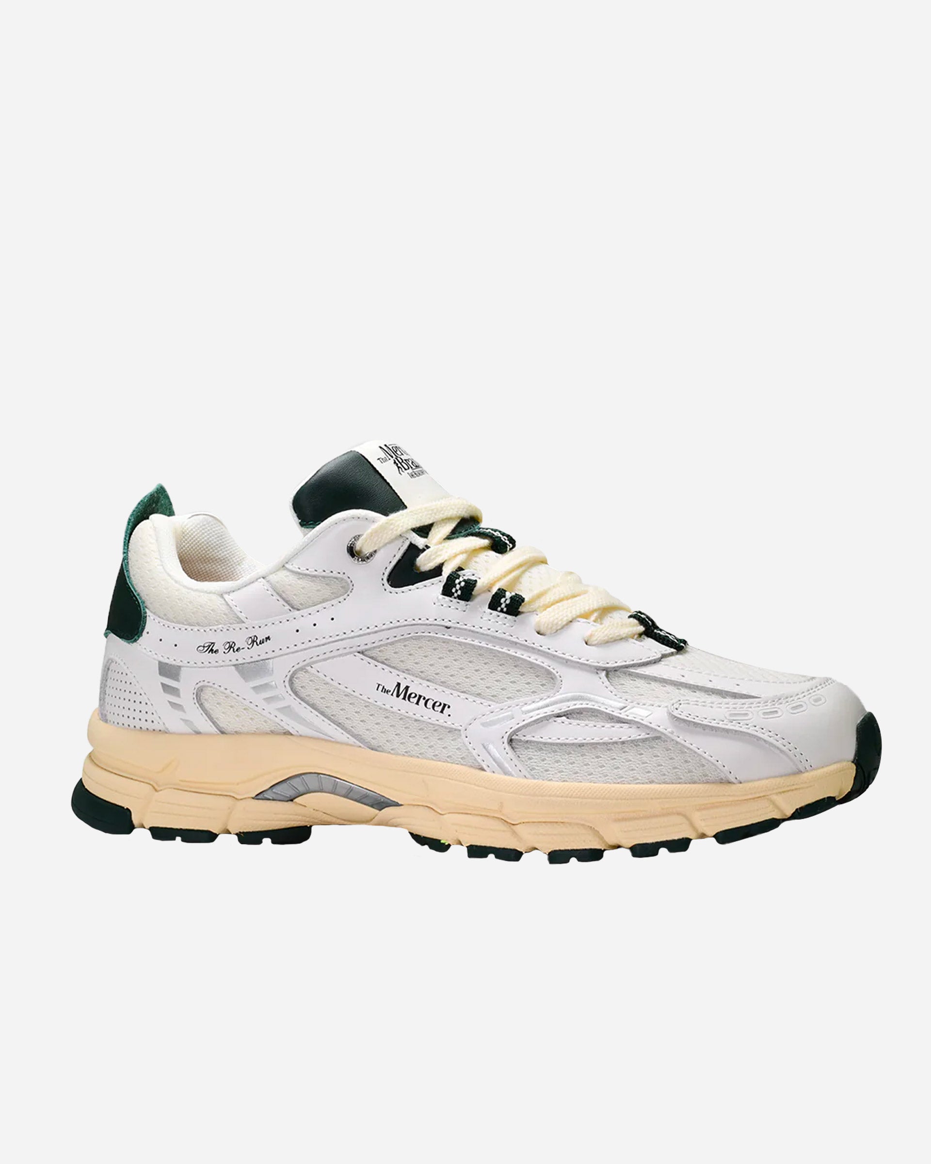 The Re-Run Vintage White/Green