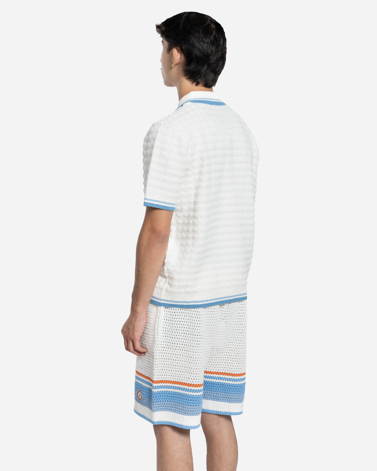 Polo Bouclé en Coton