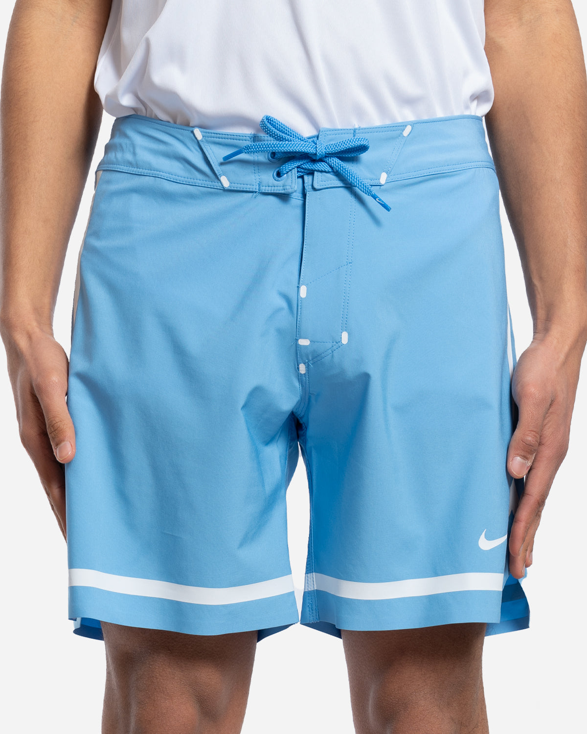 Short de Bain à Détails Contrastés