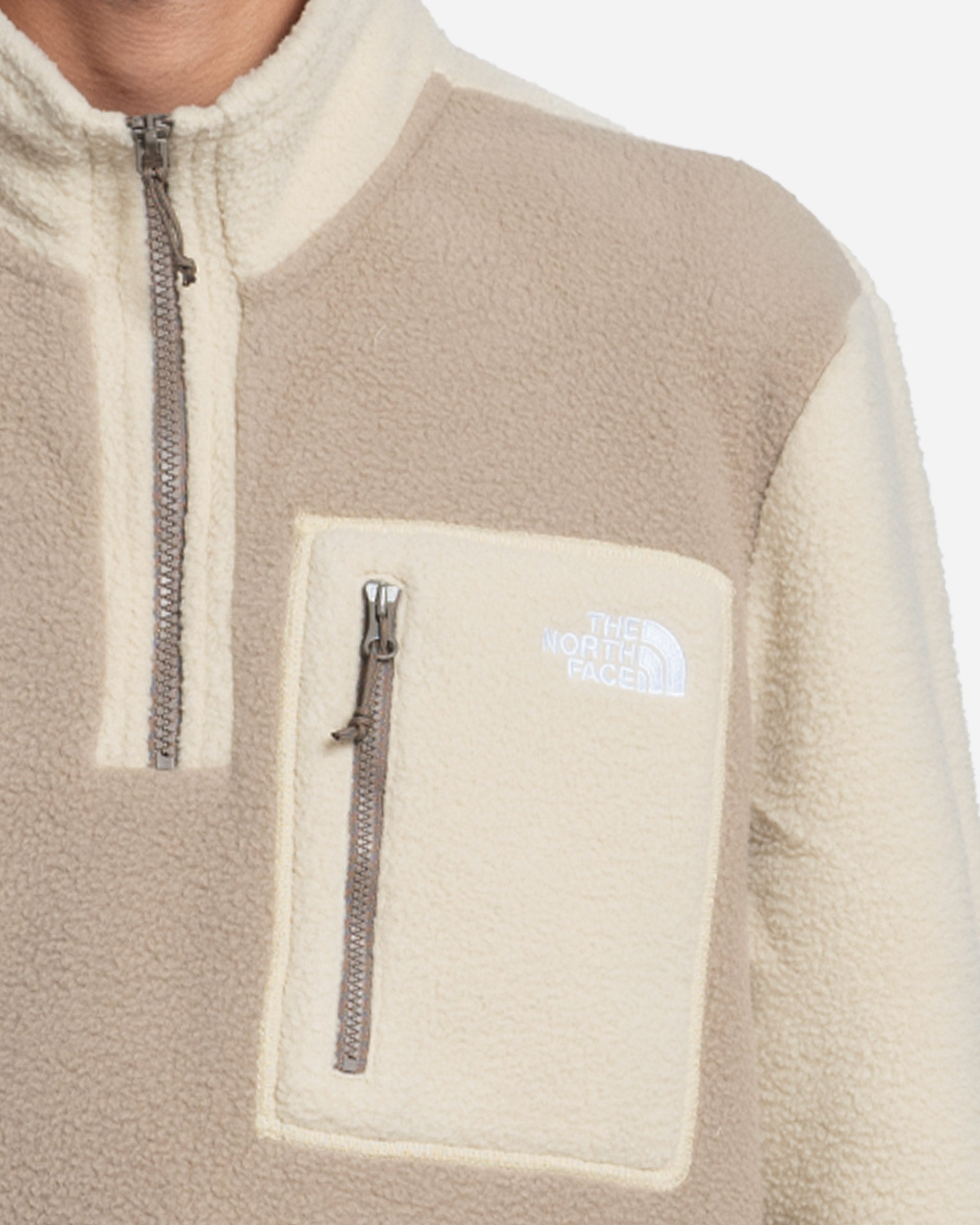 Polaire Zip M Yumiori 1/4 Mushroom Grey/Gravel/Mo