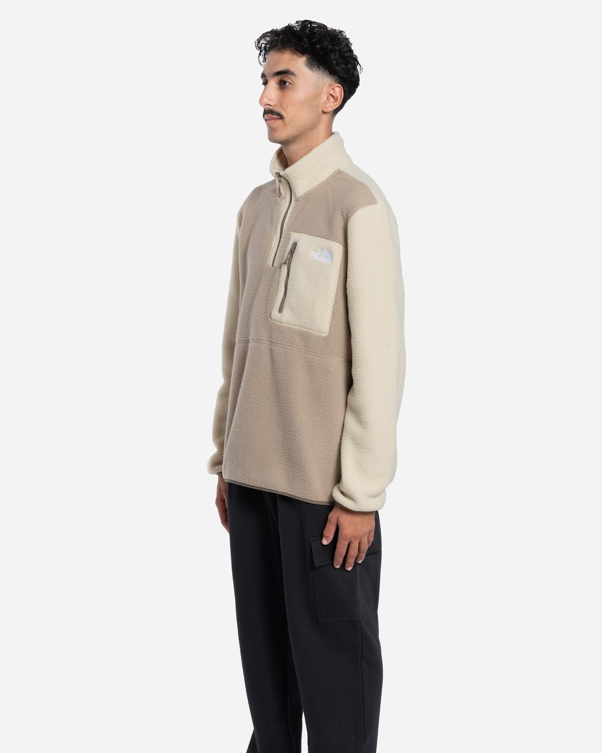 Polaire Zip M Yumiori 1/4 Mushroom Grey/Gravel/Mo