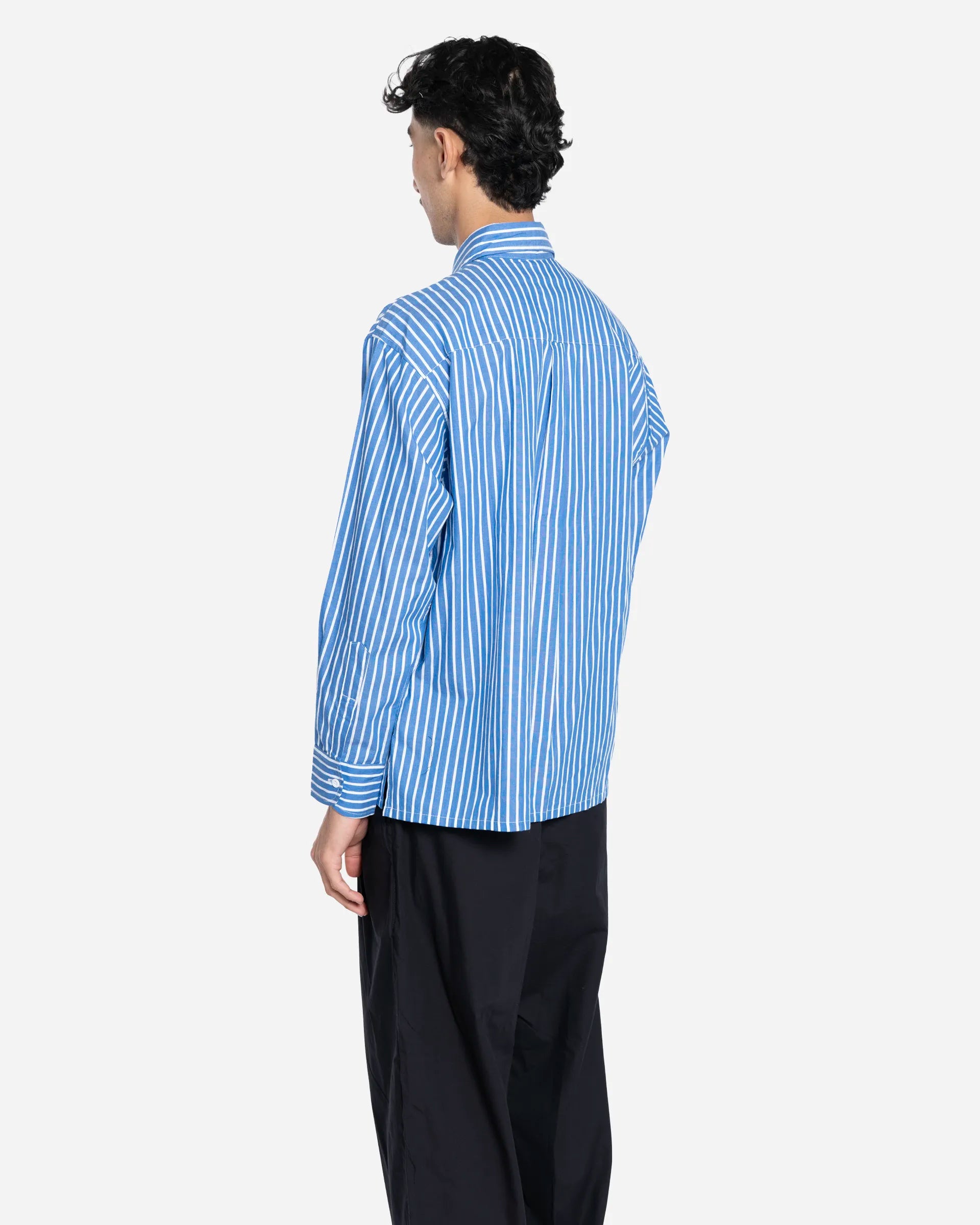 Seseh Striped Shirt Blue
