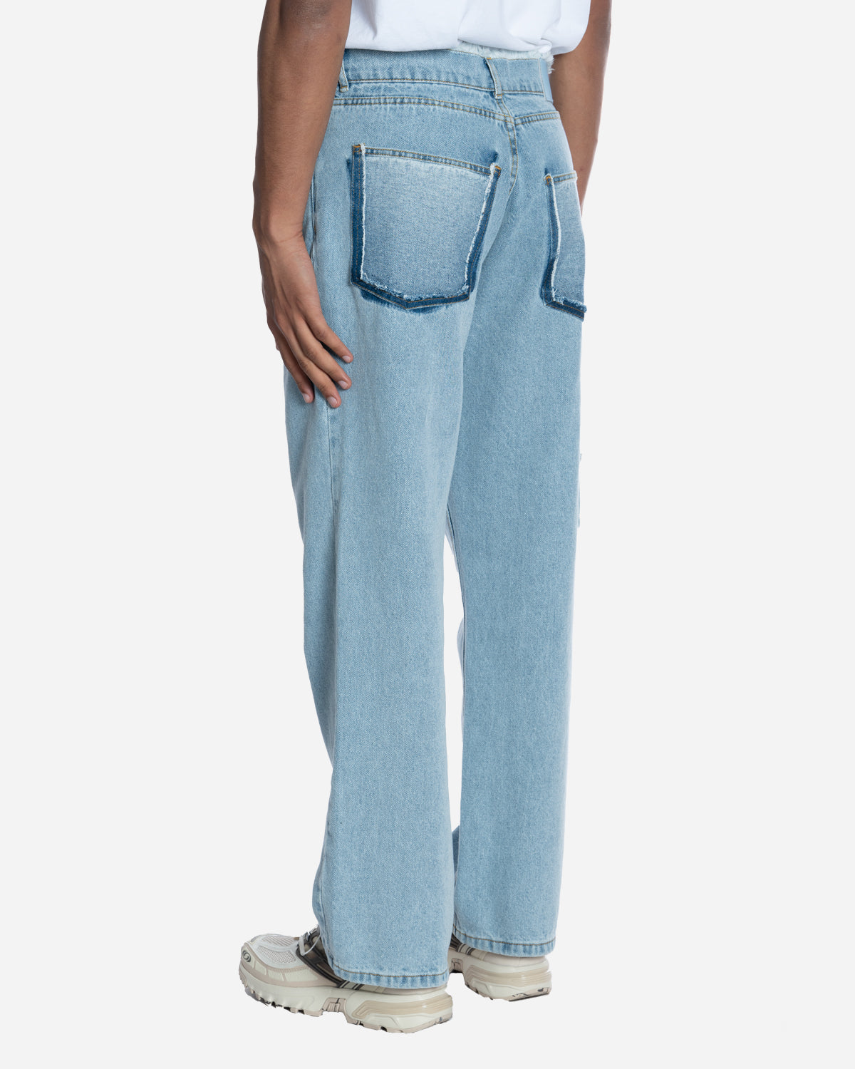 Jean Denim Plans Baggy Carpenter