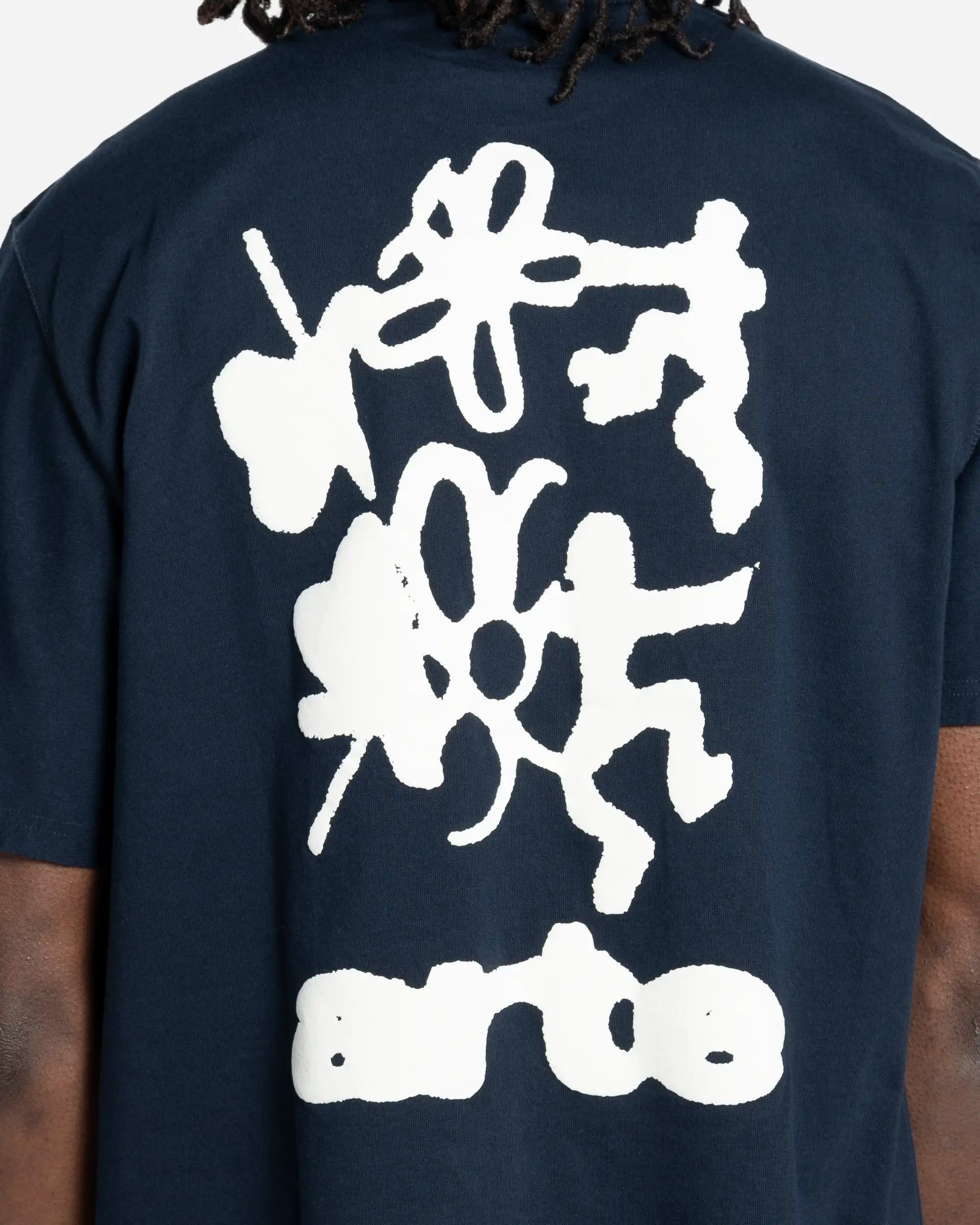 T-Shirt Blurry Back Print