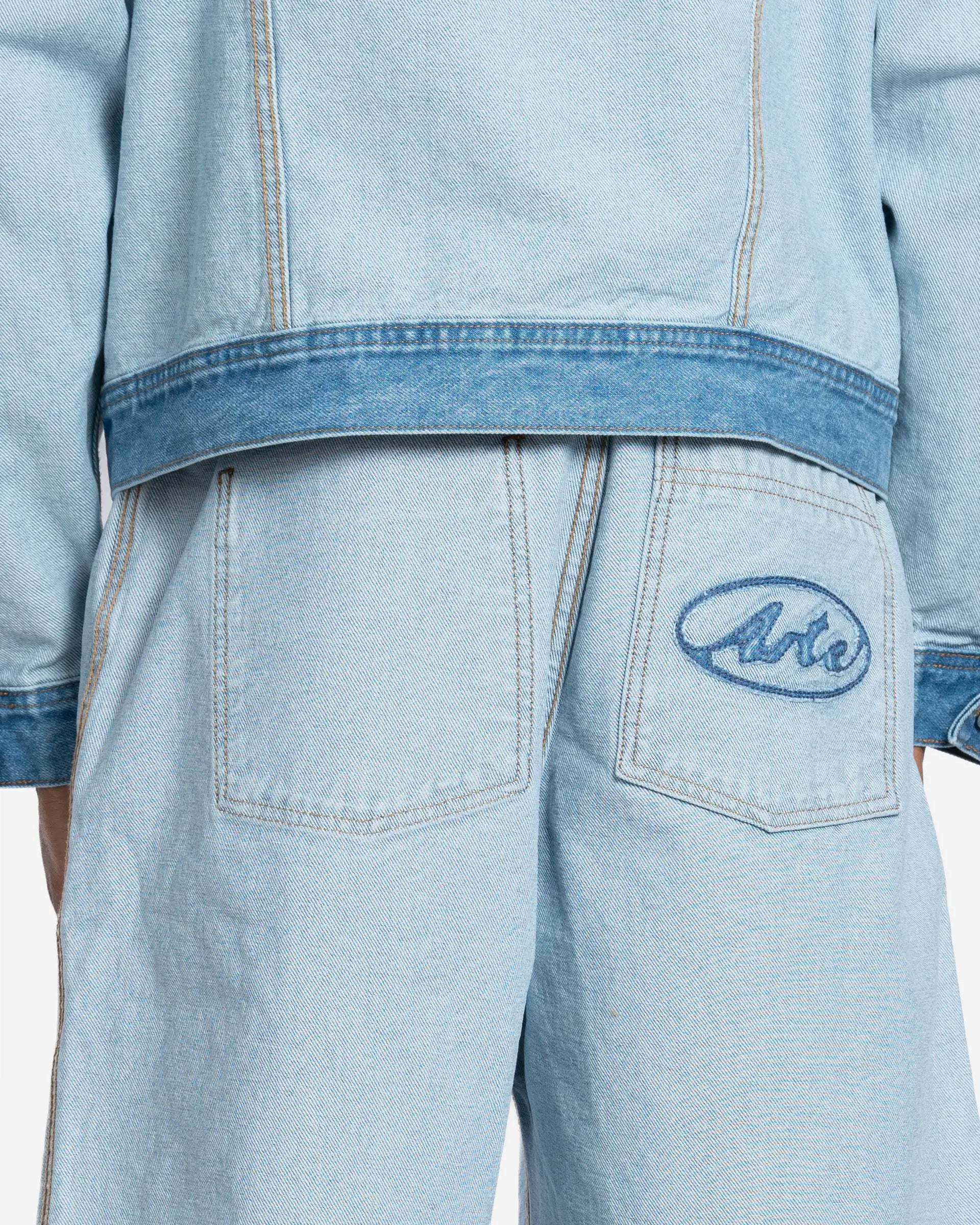 Short Denim Déstructuré