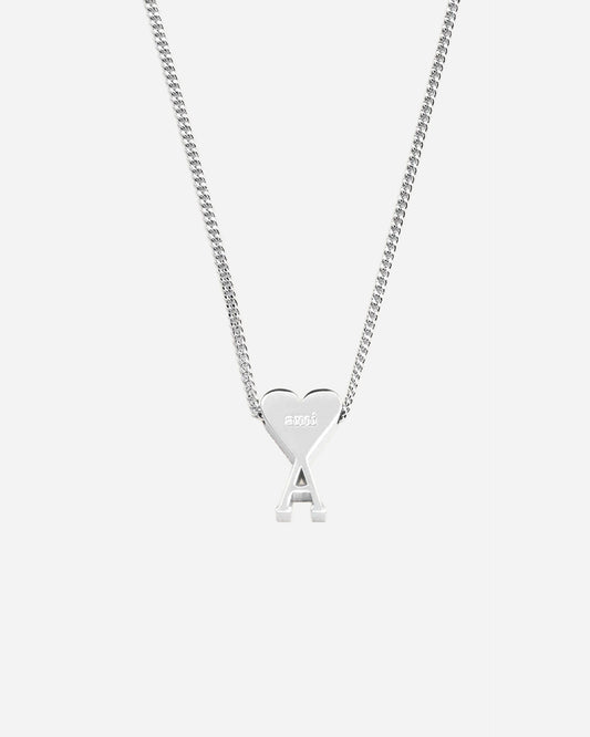 Collier Pendentif Argent Ami de Coeur En Laiton