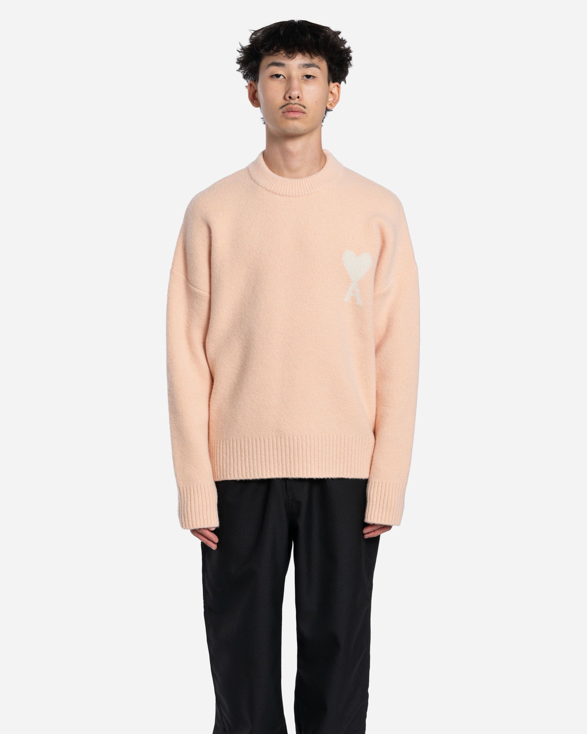 Pull Col Rond Ami De Coeur en Alpaga