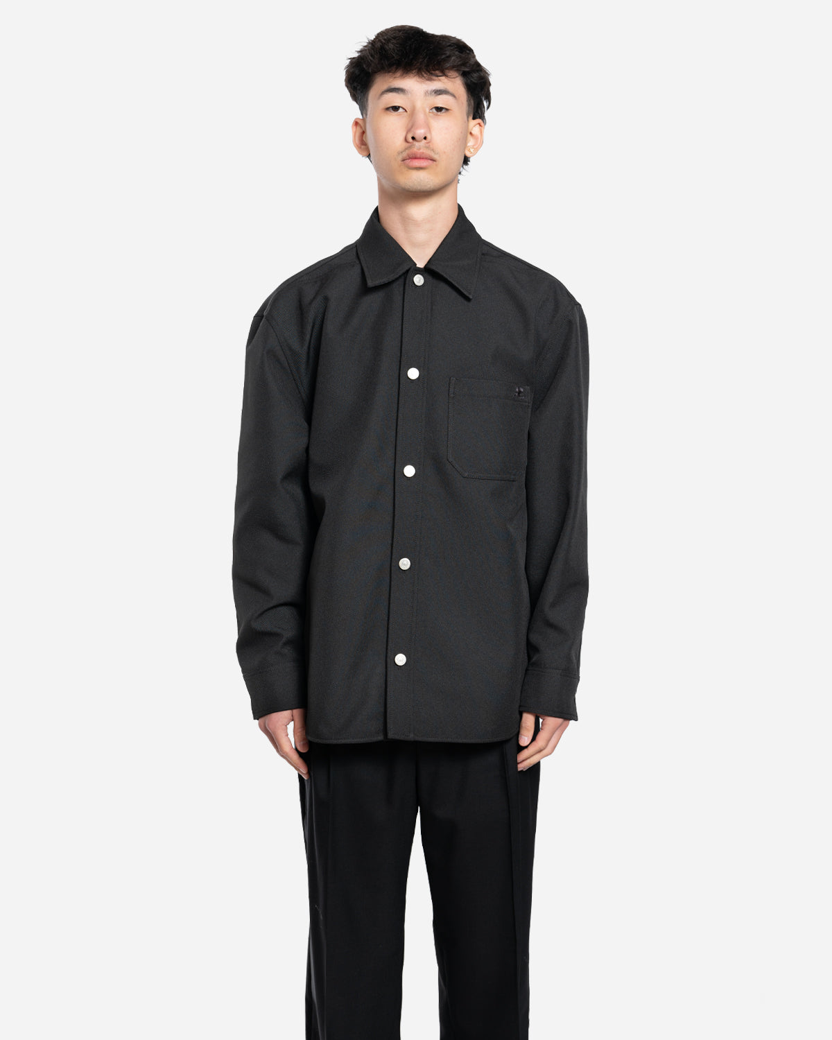 Chemise Oversize en Twill