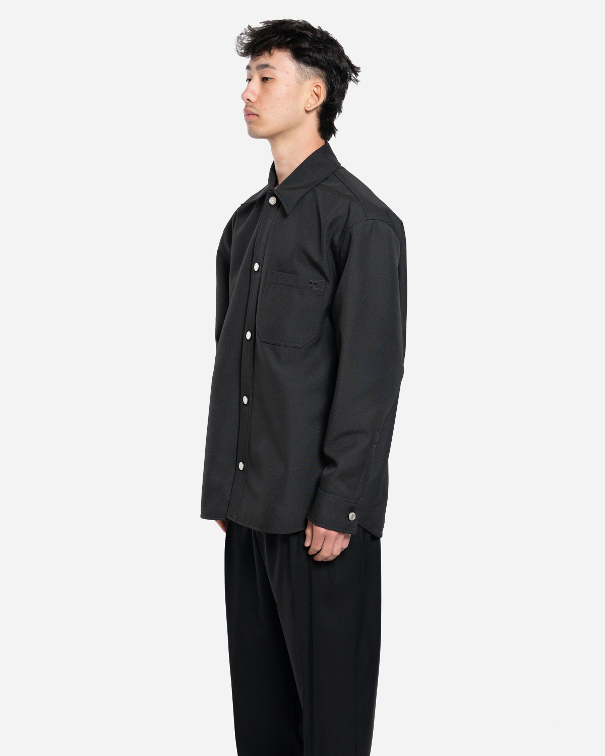 Chemise Oversize en Twill