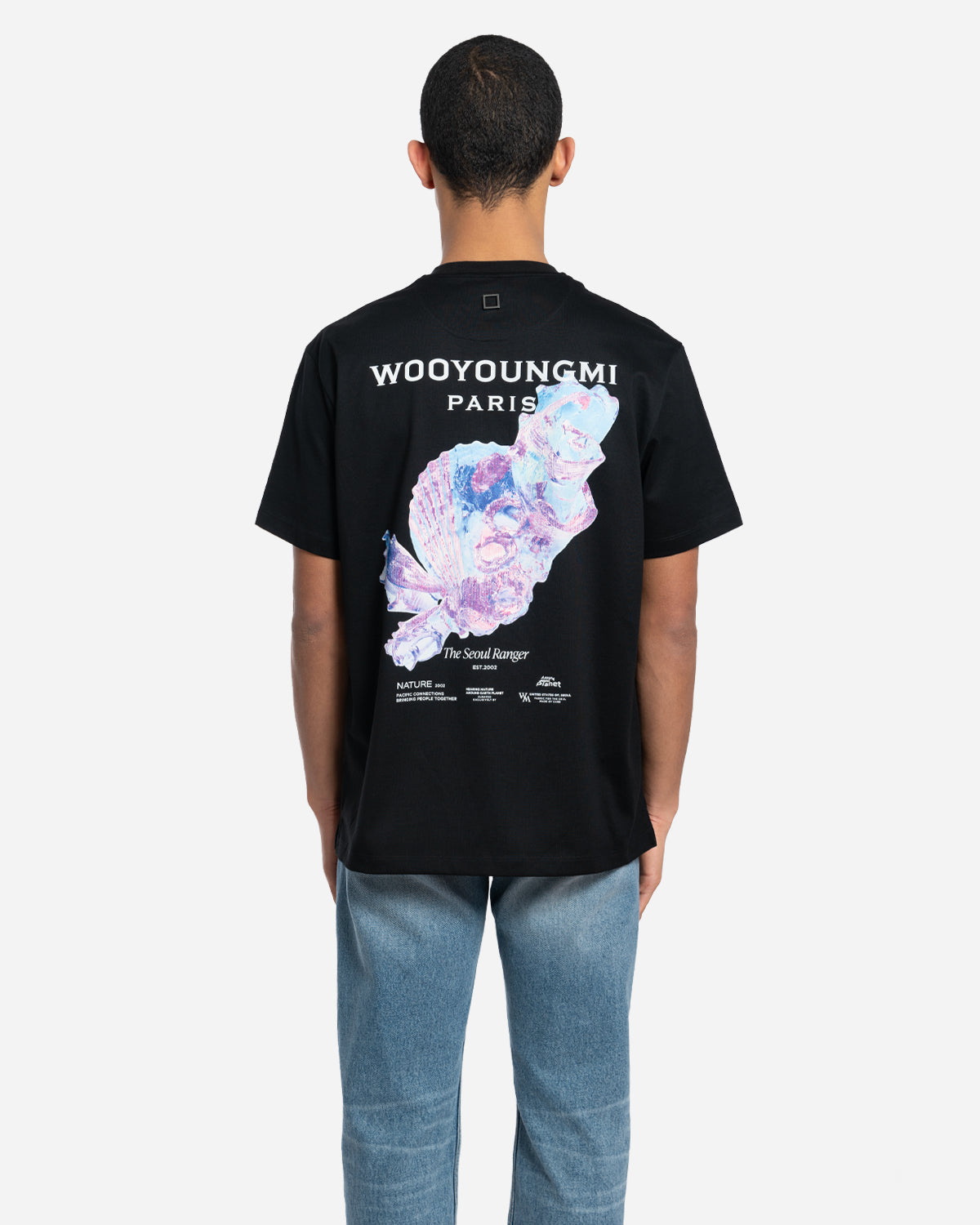 T-Shirt à Imprimé Corail
