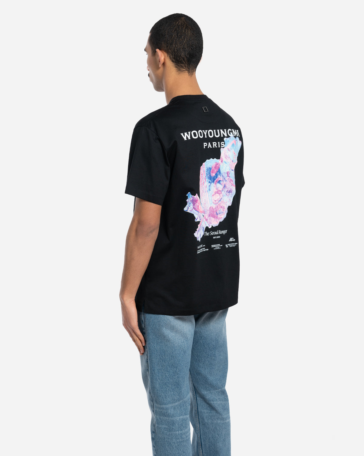 T-Shirt à Imprimé Corail