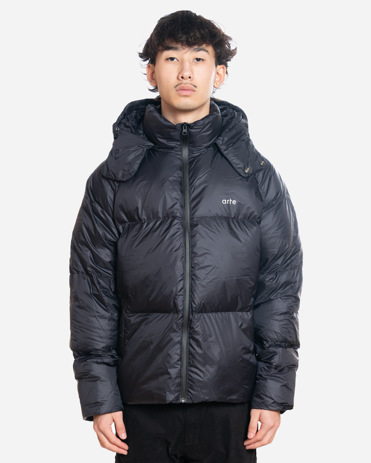 Arte Marque Manteau Doudoune Black